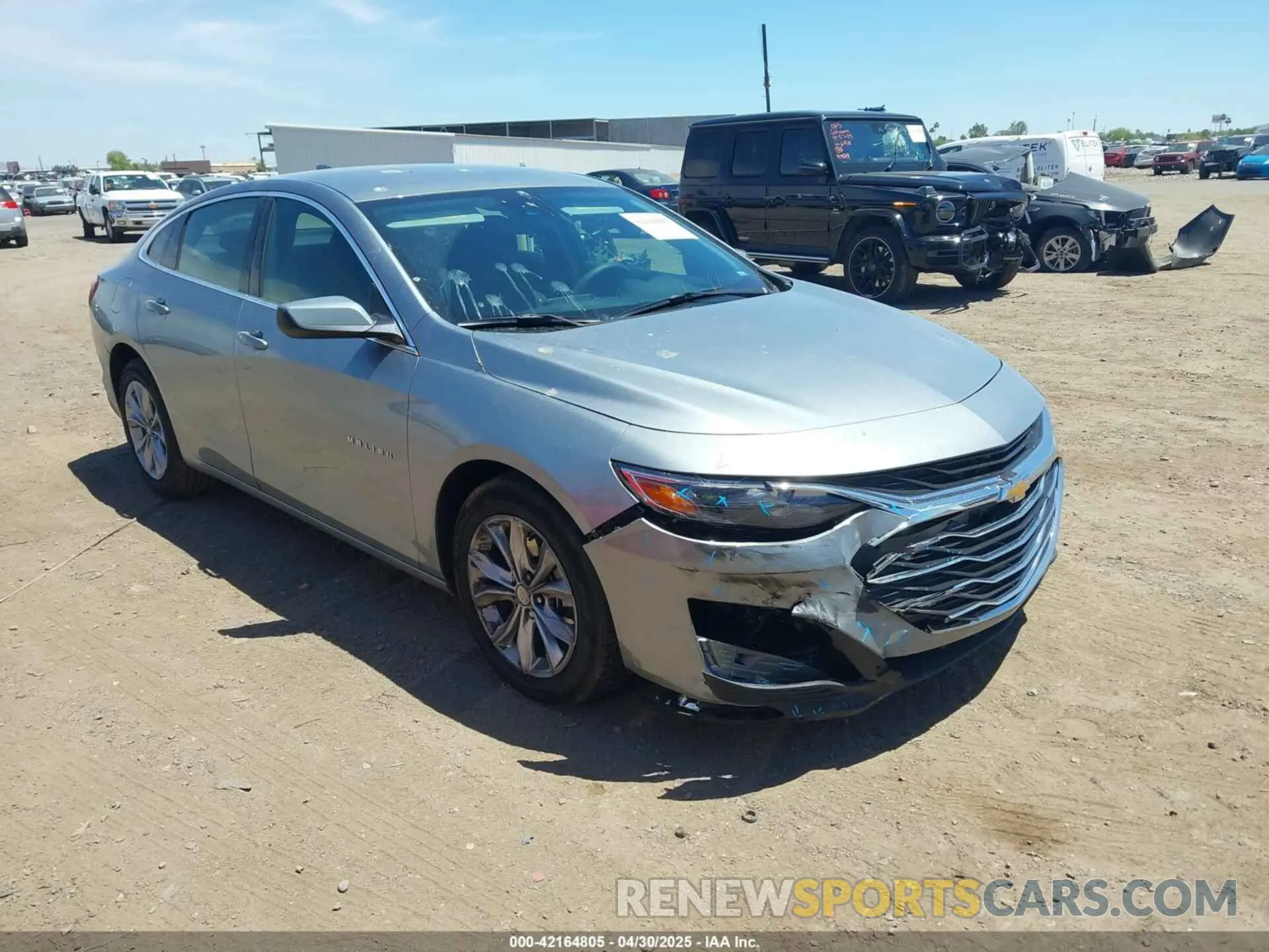 1 Photograph of a damaged car 1G1ZD5ST3SF144778 CHEVROLET MALIBU 2025