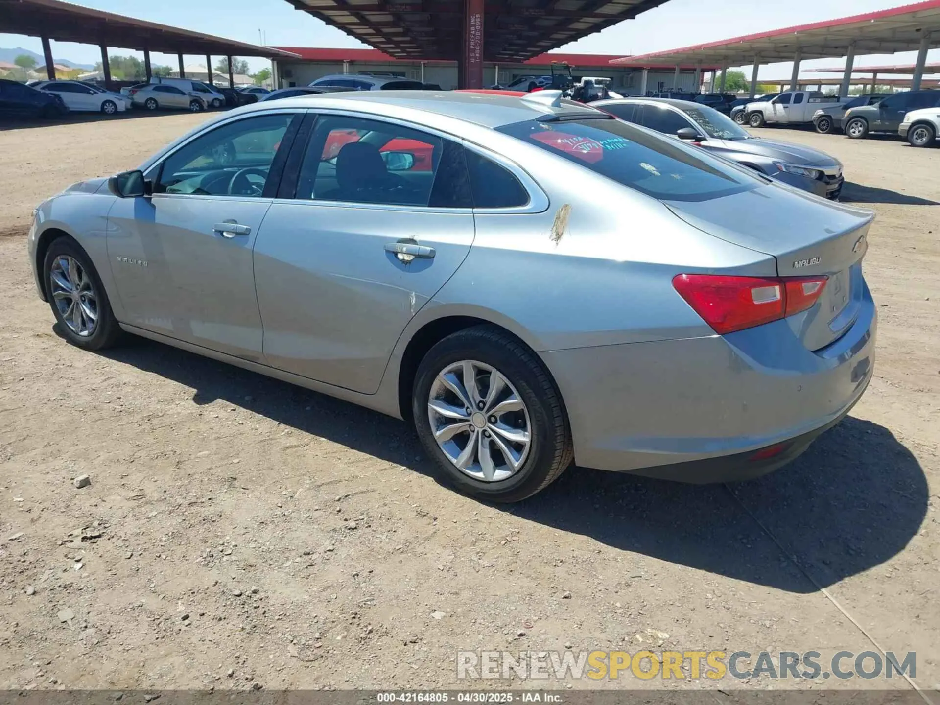 3 Photograph of a damaged car 1G1ZD5ST3SF144778 CHEVROLET MALIBU 2025