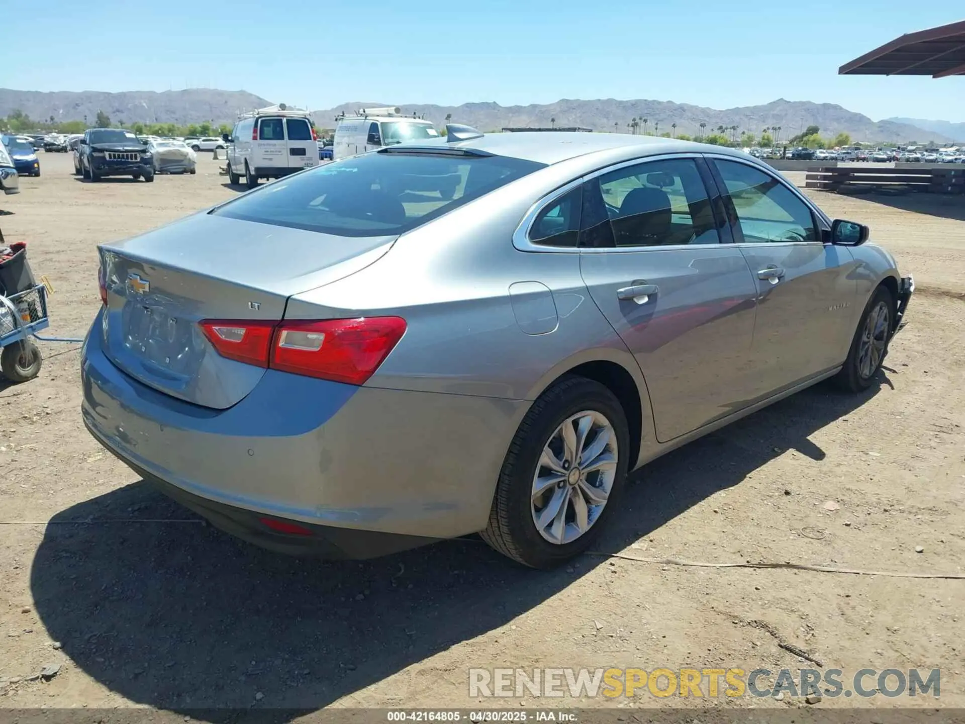4 Photograph of a damaged car 1G1ZD5ST3SF144778 CHEVROLET MALIBU 2025