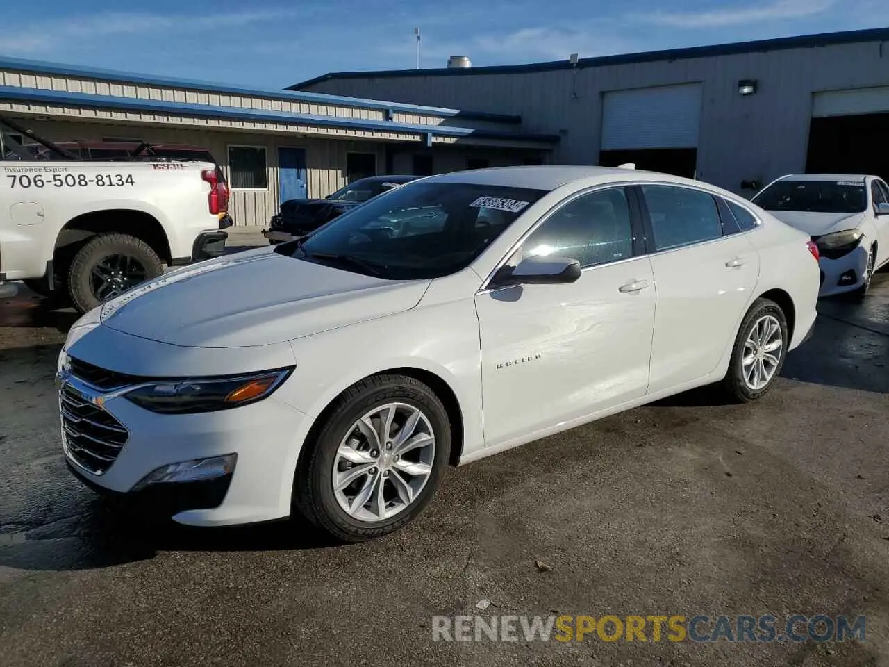 1 Photograph of a damaged car 1G1ZD5ST4SF107240 CHEVROLET MALIBU 2025