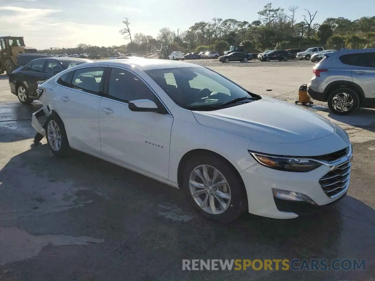4 Photograph of a damaged car 1G1ZD5ST4SF107240 CHEVROLET MALIBU 2025