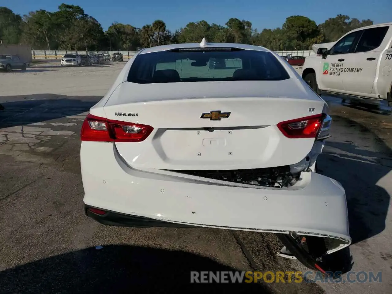 6 Photograph of a damaged car 1G1ZD5ST4SF107240 CHEVROLET MALIBU 2025