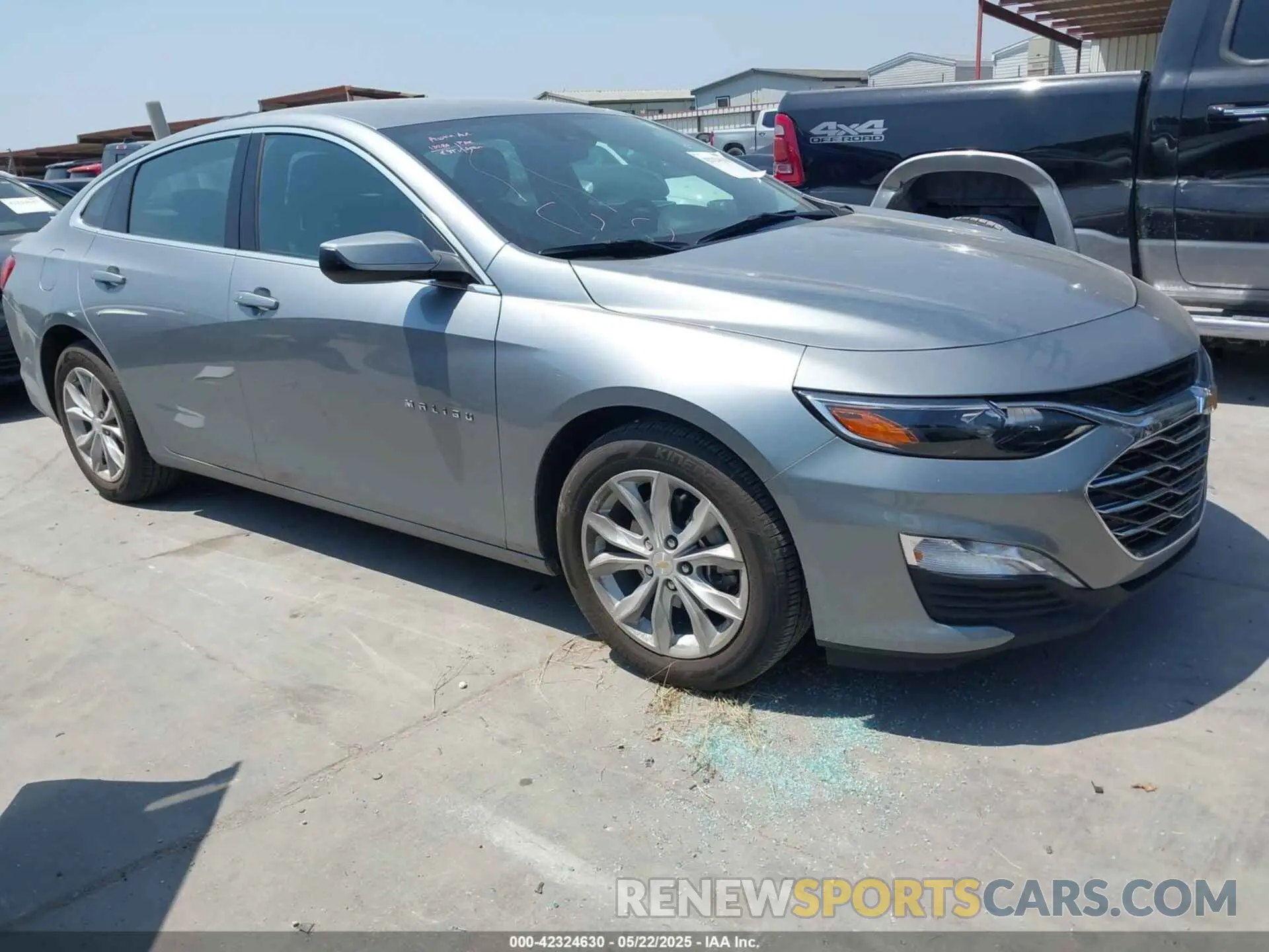1 Photograph of a damaged car 1G1ZD5ST7SF122153 CHEVROLET MALIBU 2025