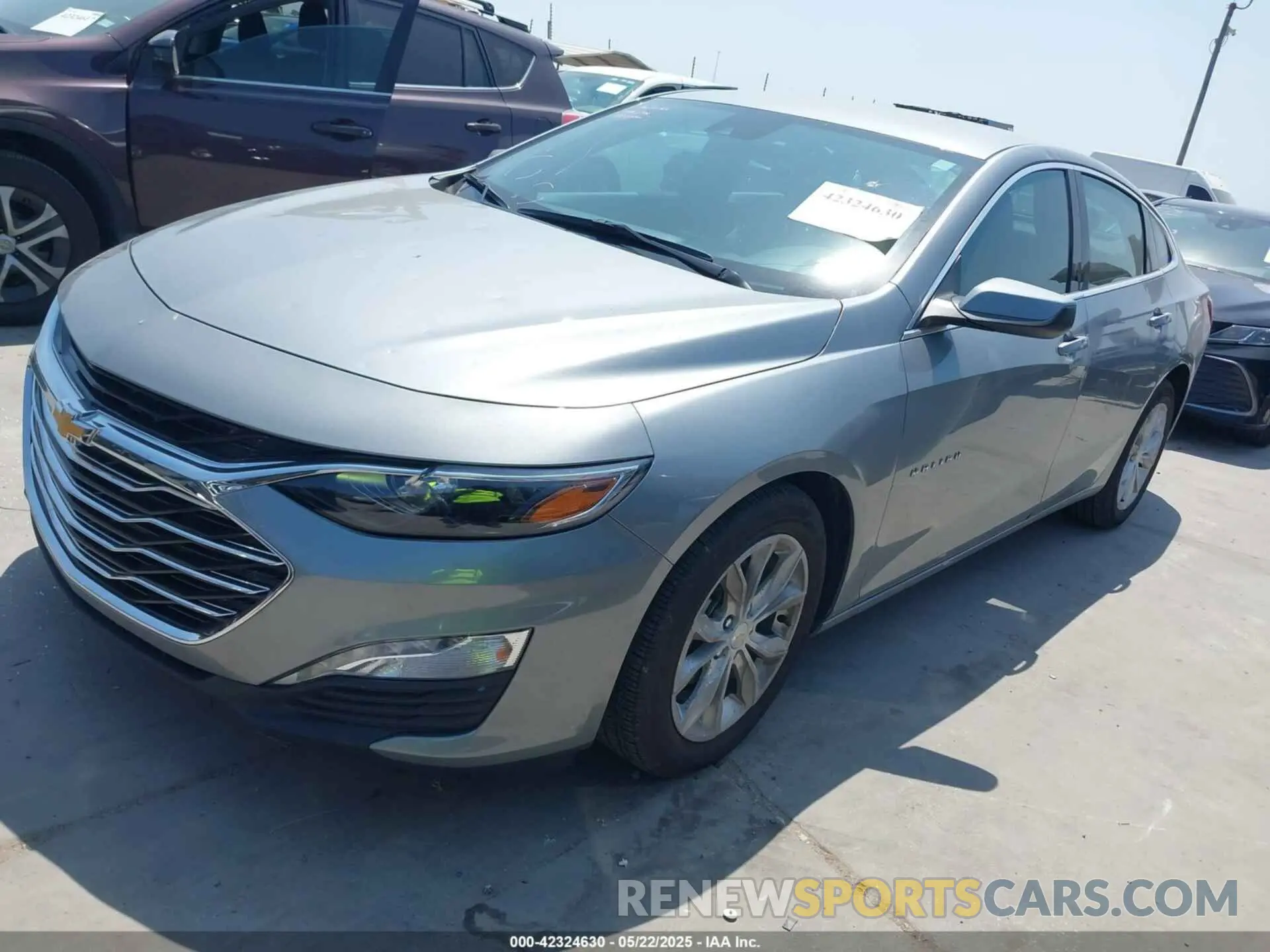 2 Photograph of a damaged car 1G1ZD5ST7SF122153 CHEVROLET MALIBU 2025