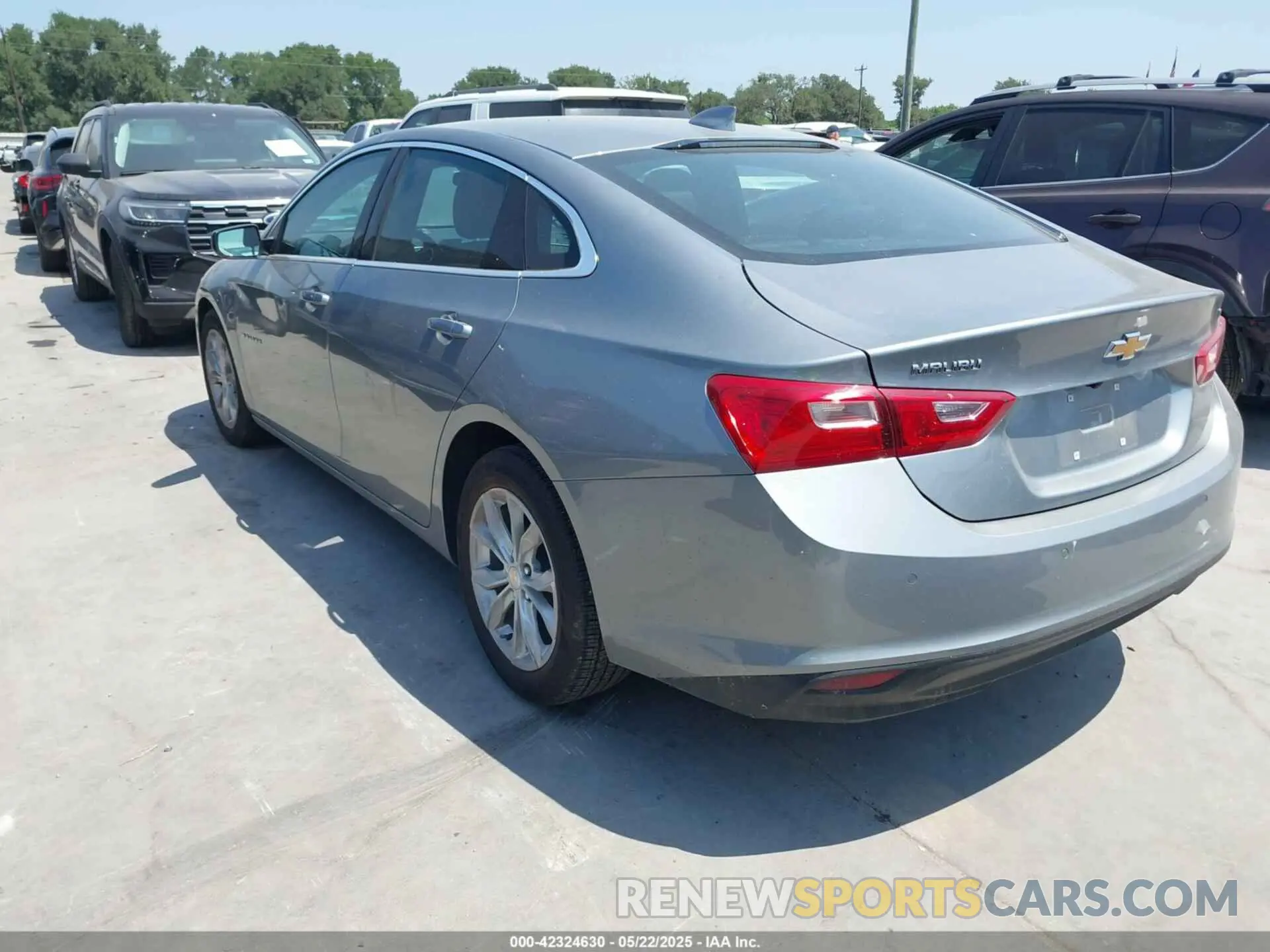 3 Photograph of a damaged car 1G1ZD5ST7SF122153 CHEVROLET MALIBU 2025