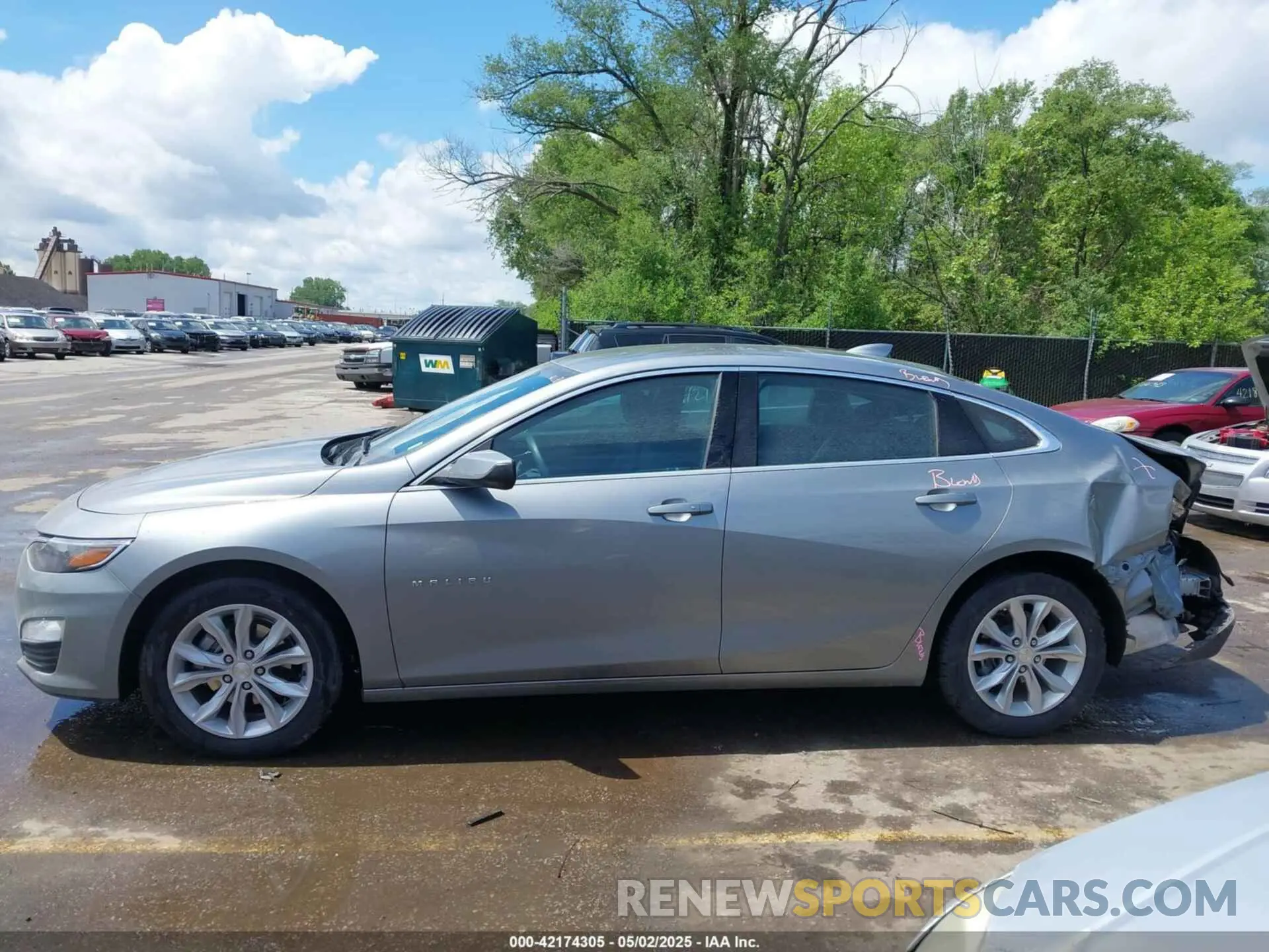 15 Фотография поврежденного автомобиля 1G1ZD5ST7SF135128 CHEVROLET MALIBU 2025