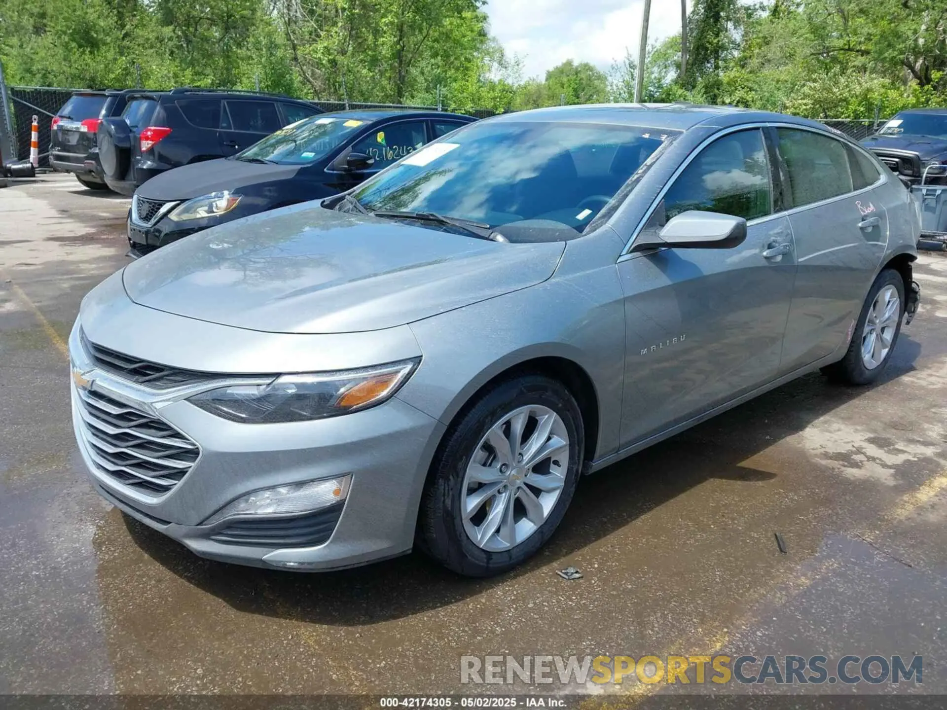 2 Фотография поврежденного автомобиля 1G1ZD5ST7SF135128 CHEVROLET MALIBU 2025