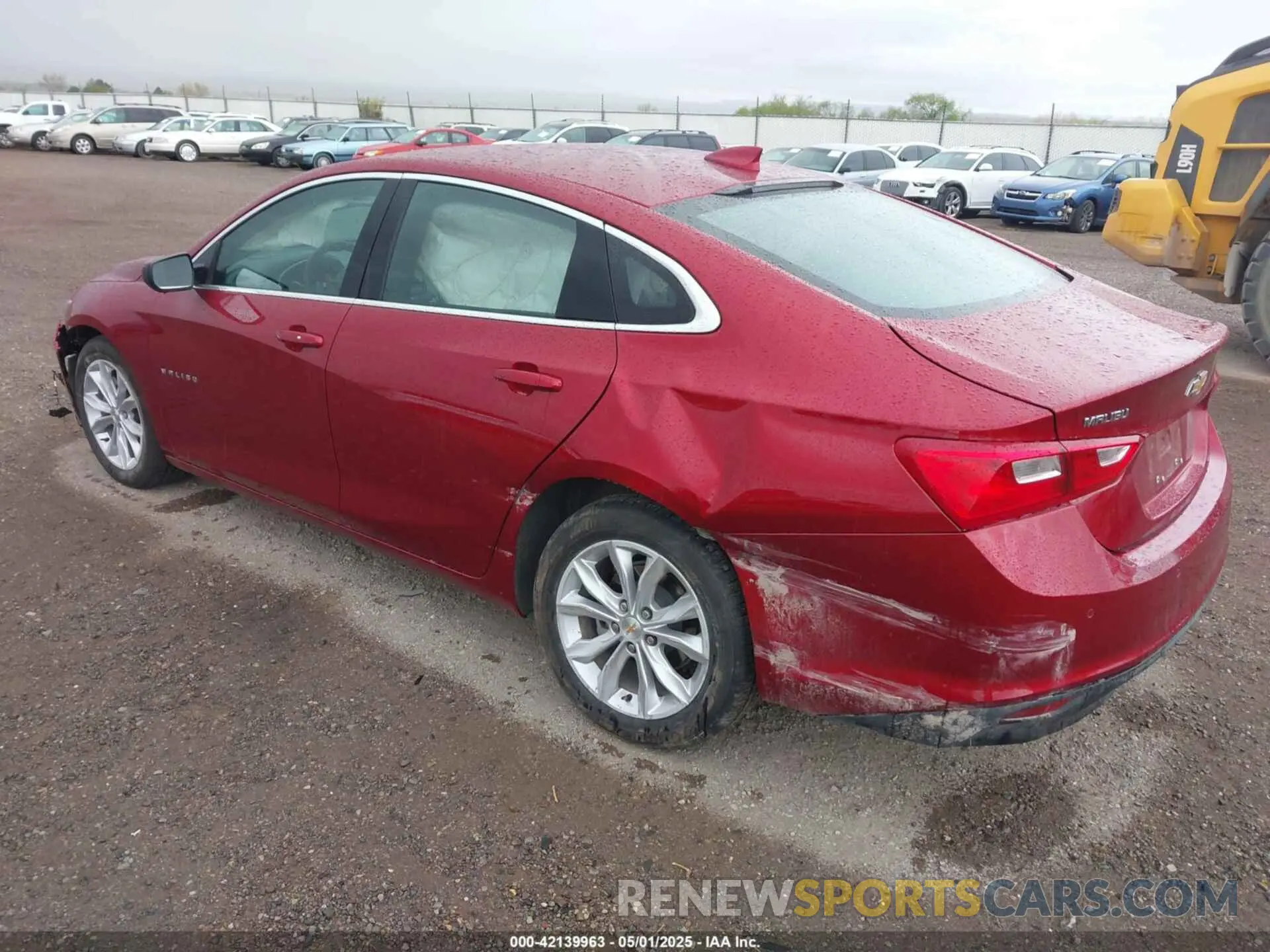 3 Photograph of a damaged car 1G1ZD5ST7SF139809 CHEVROLET MALIBU 2025