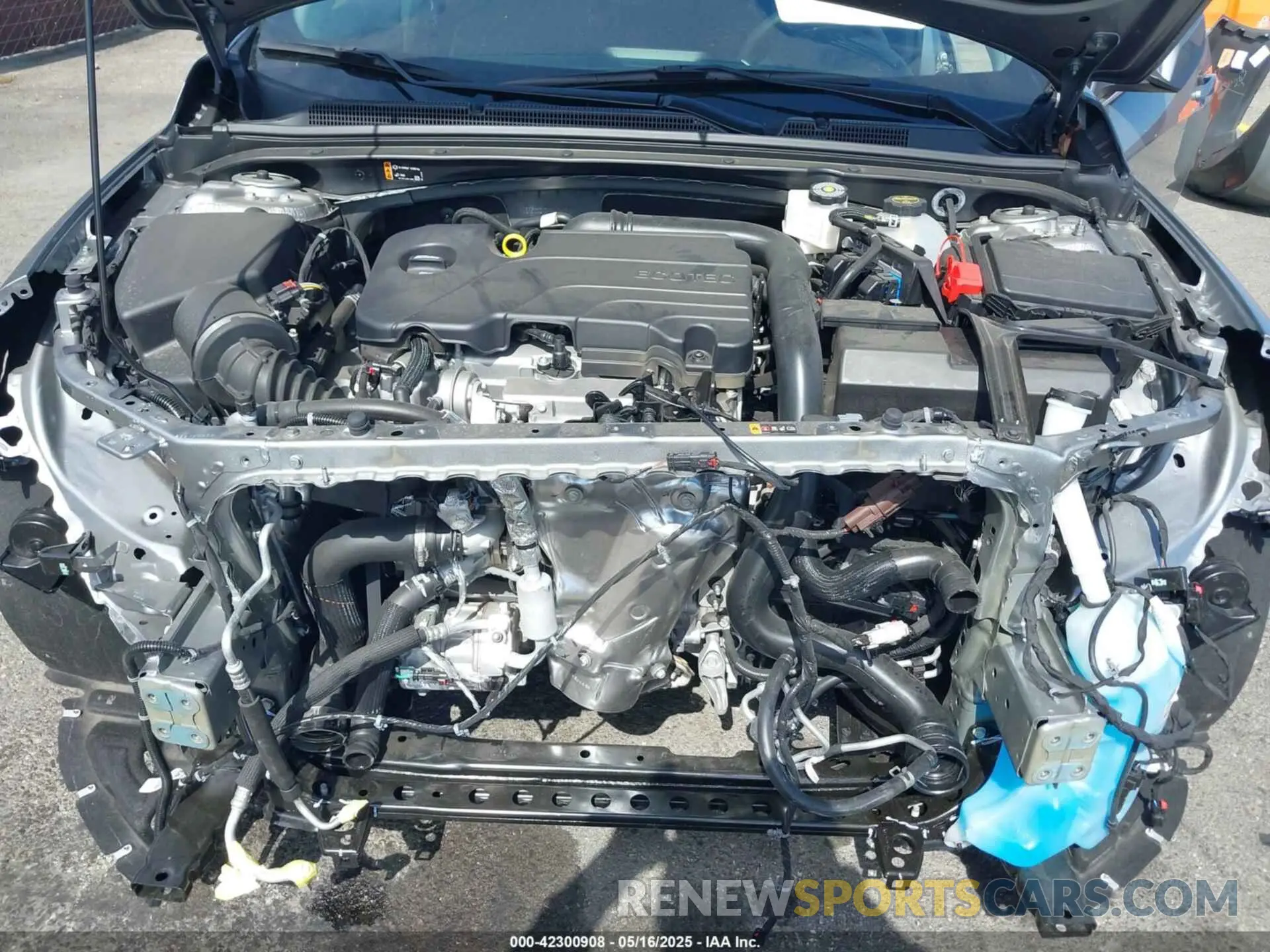 10 Photograph of a damaged car 1G1ZD5ST8SF105782 CHEVROLET MALIBU 2025