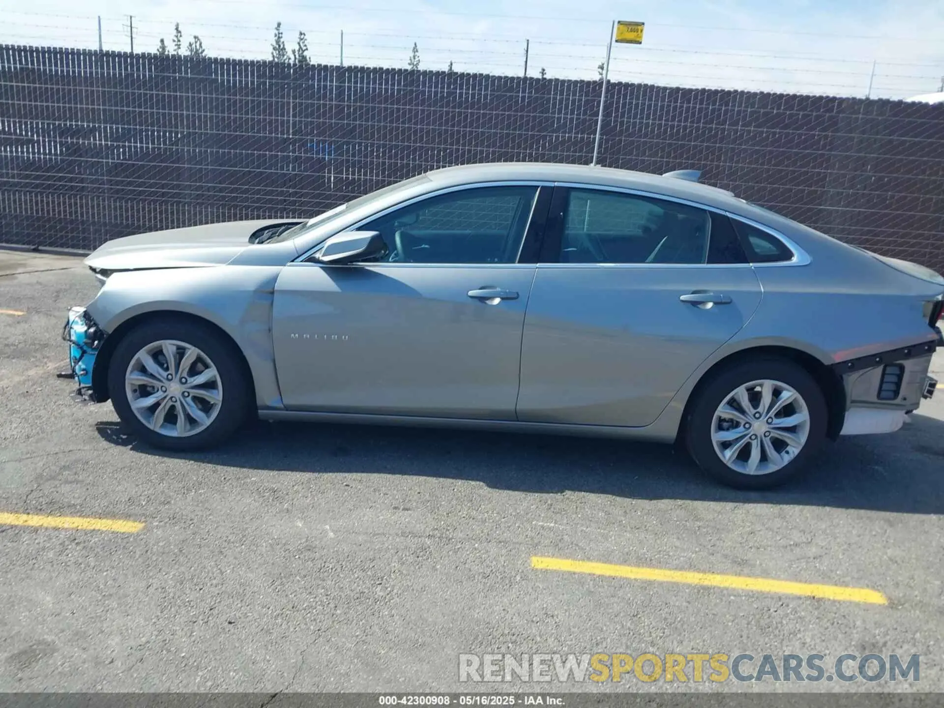 14 Photograph of a damaged car 1G1ZD5ST8SF105782 CHEVROLET MALIBU 2025