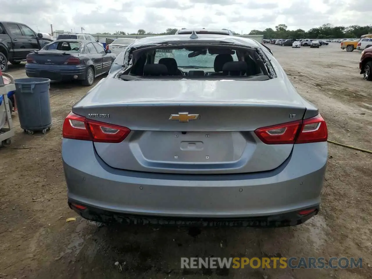 6 Photograph of a damaged car 1G1ZD5ST8SF139365 CHEVROLET MALIBU 2025
