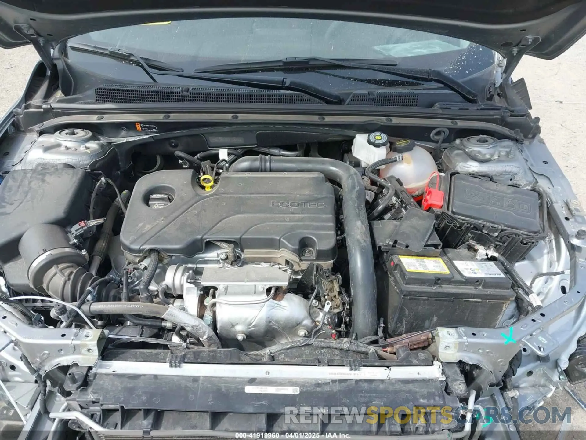 10 Photograph of a damaged car 1G1ZD5ST9SF103264 CHEVROLET MALIBU 2025