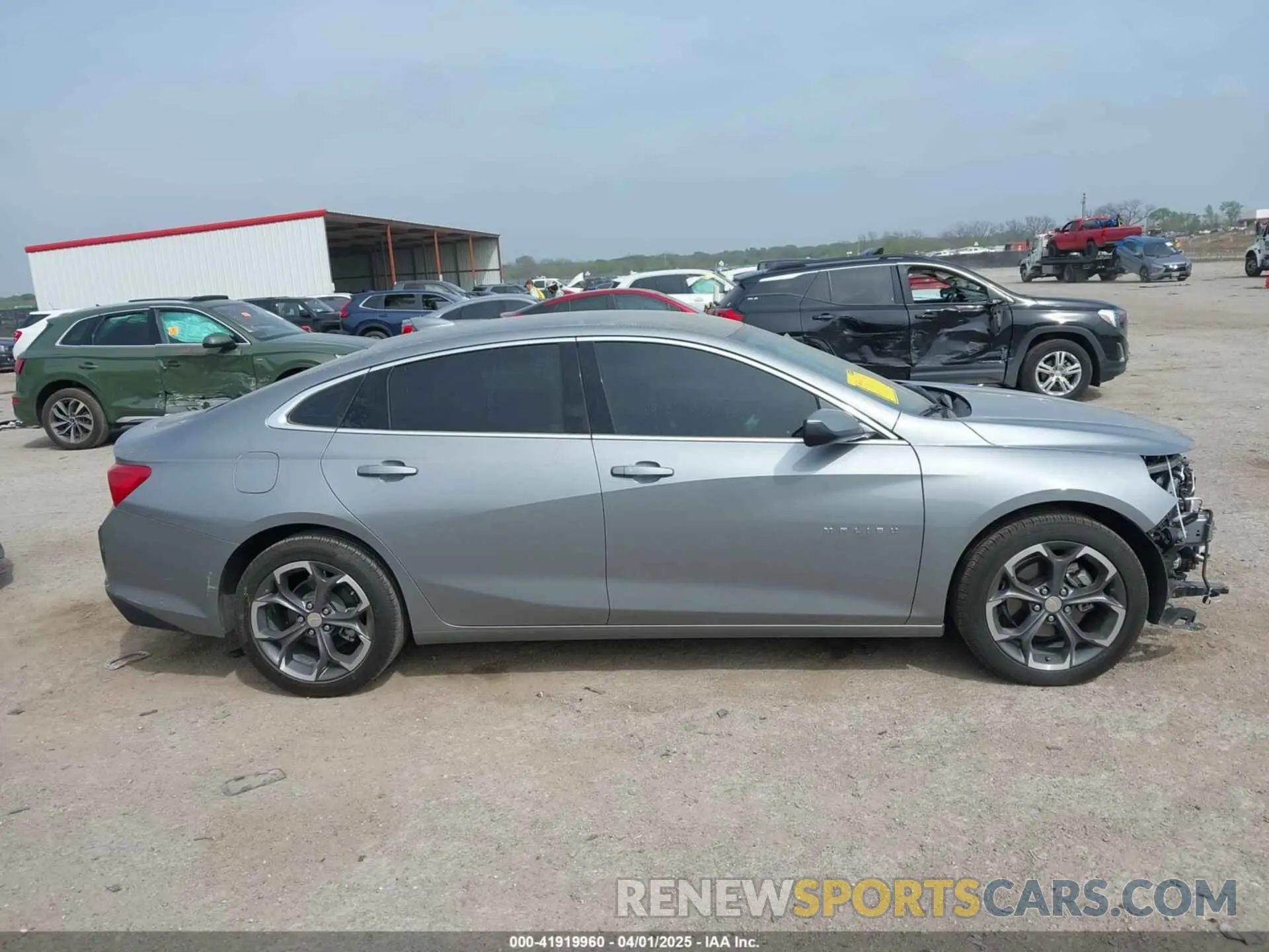 13 Photograph of a damaged car 1G1ZD5ST9SF103264 CHEVROLET MALIBU 2025