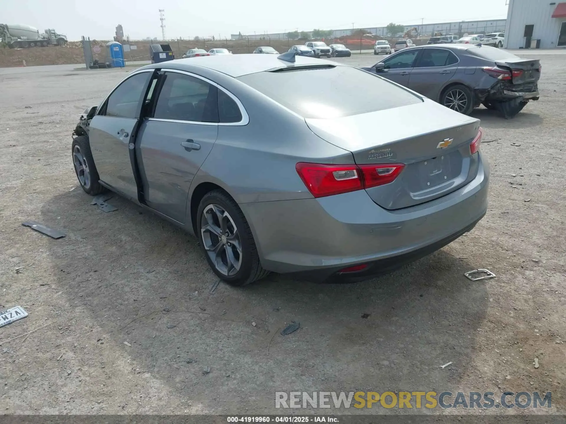 3 Photograph of a damaged car 1G1ZD5ST9SF103264 CHEVROLET MALIBU 2025