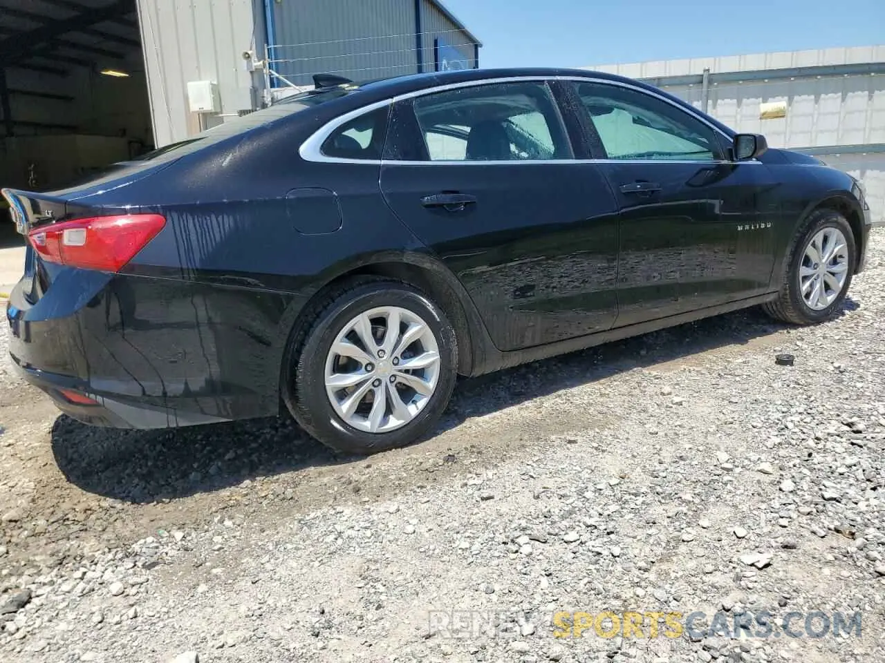 3 Photograph of a damaged car 1G1ZD5ST9SF118802 CHEVROLET MALIBU 2025