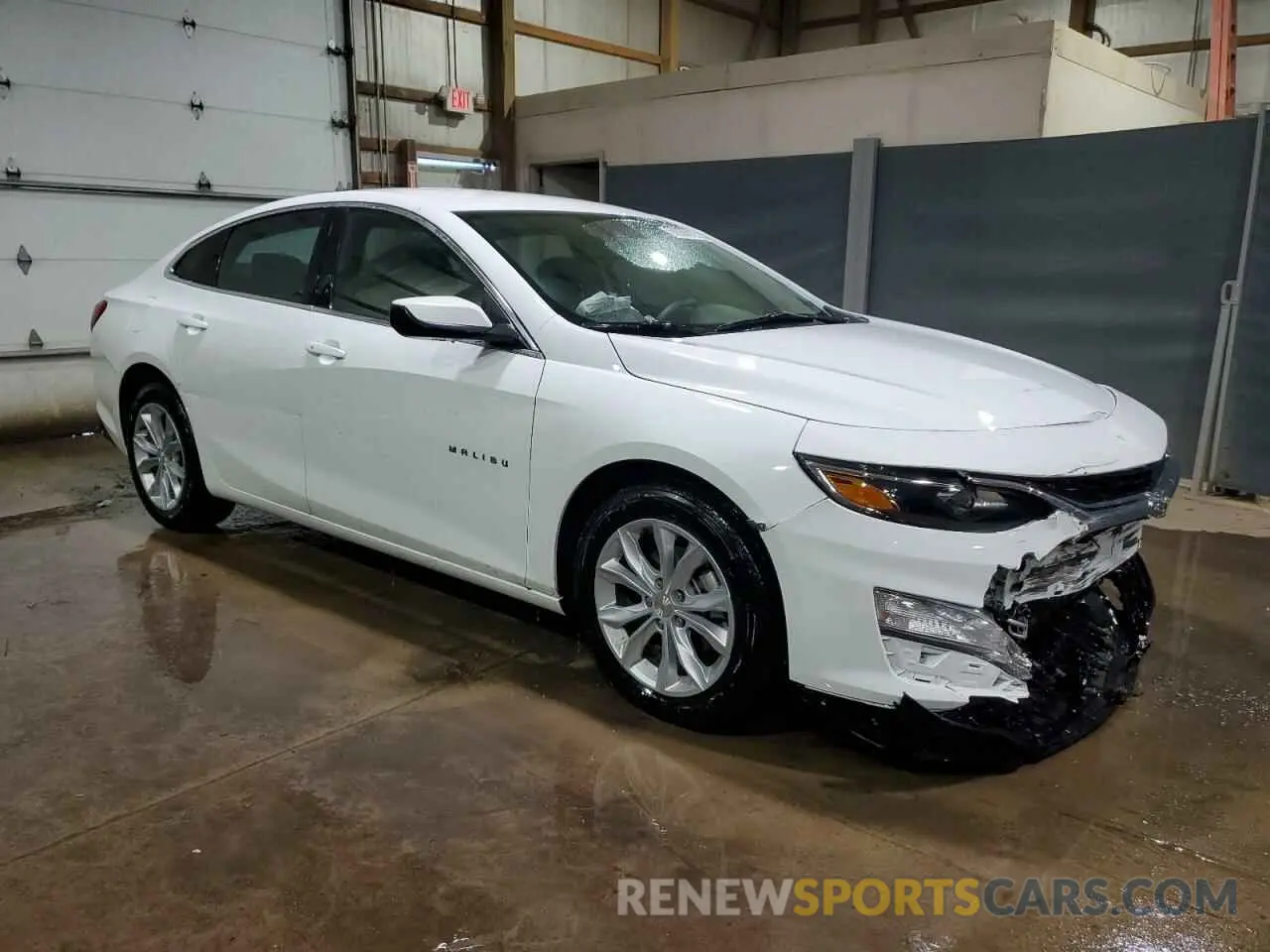 4 Фотография поврежденного автомобиля 1G1ZD5ST9SF127094 CHEVROLET MALIBU 2025