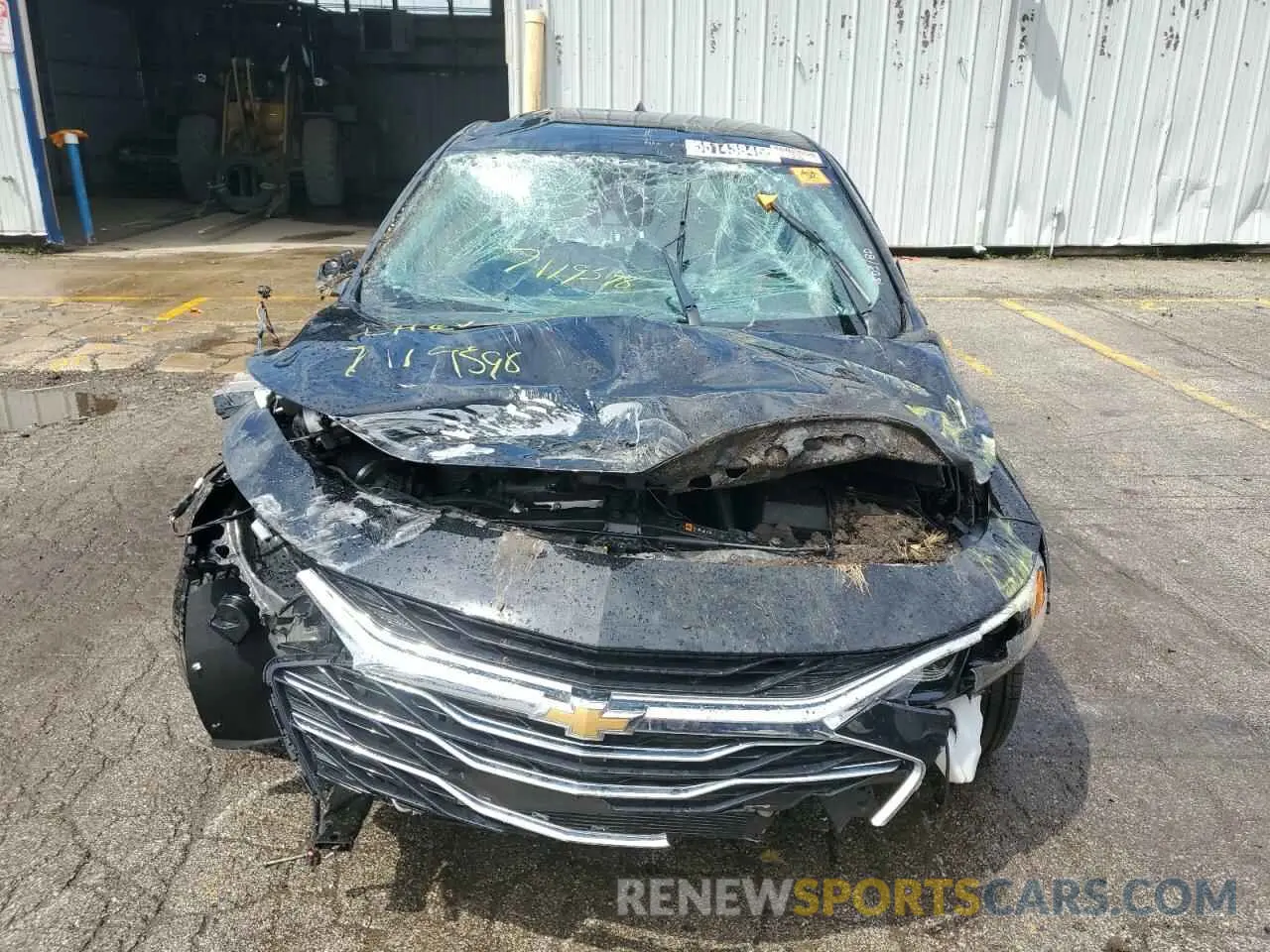 5 Photograph of a damaged car 1G1ZD5ST9SF145241 CHEVROLET MALIBU 2025