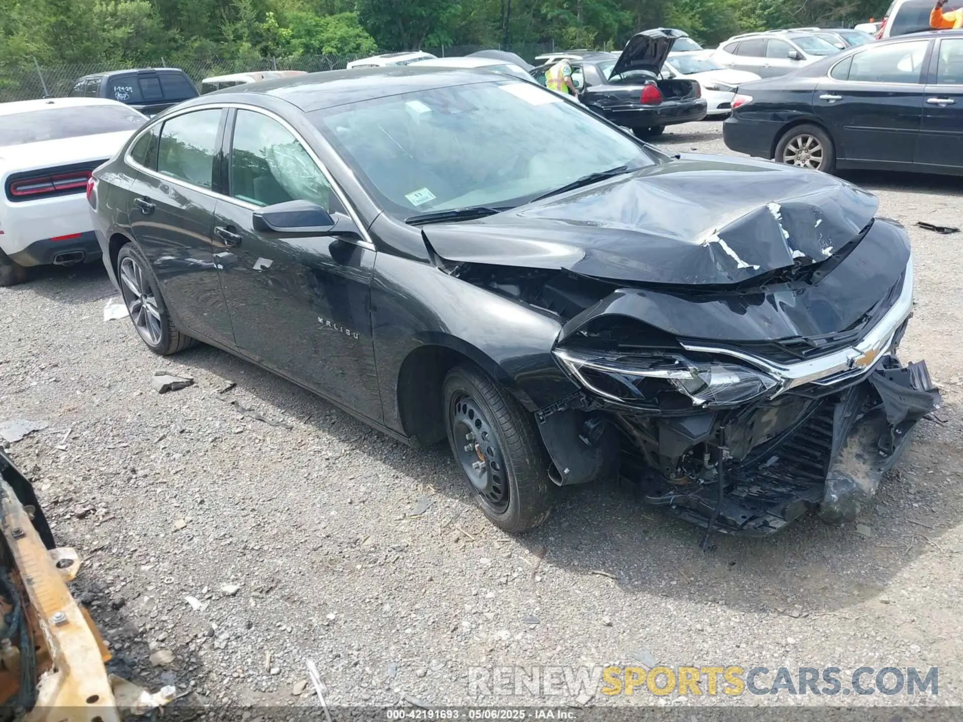 1 Photograph of a damaged car 1G1ZD5STXSF147810 CHEVROLET MALIBU 2025