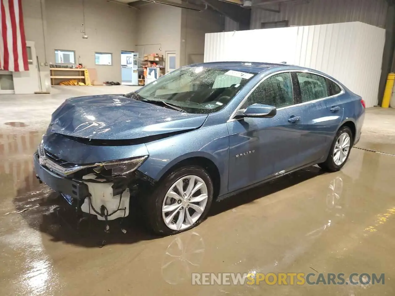 1 Photograph of a damaged car 1G1ZD5STXSF152117 CHEVROLET MALIBU 2025