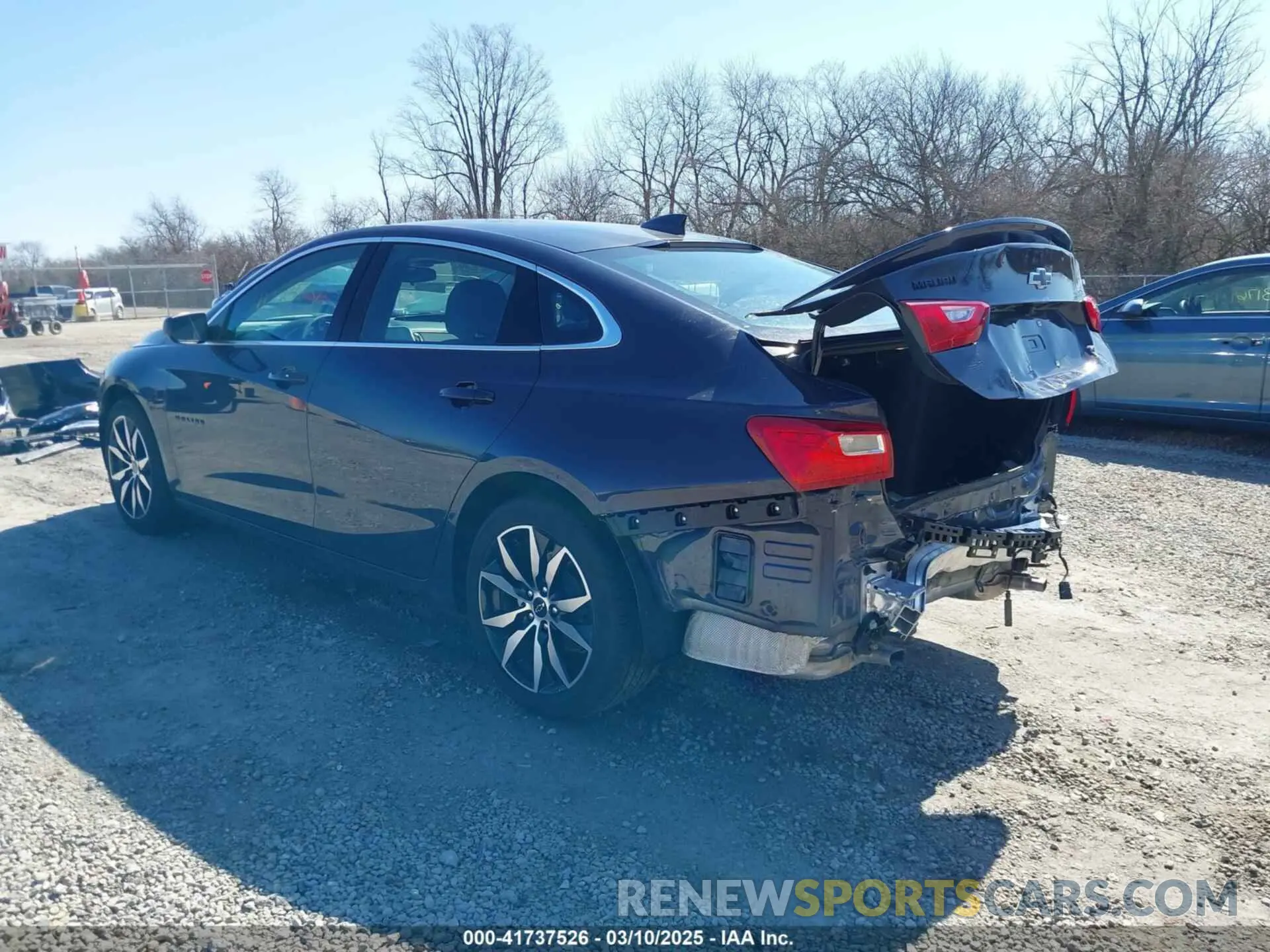 3 Photograph of a damaged car 1G1ZG5ST1SF116338 CHEVROLET MALIBU 2025