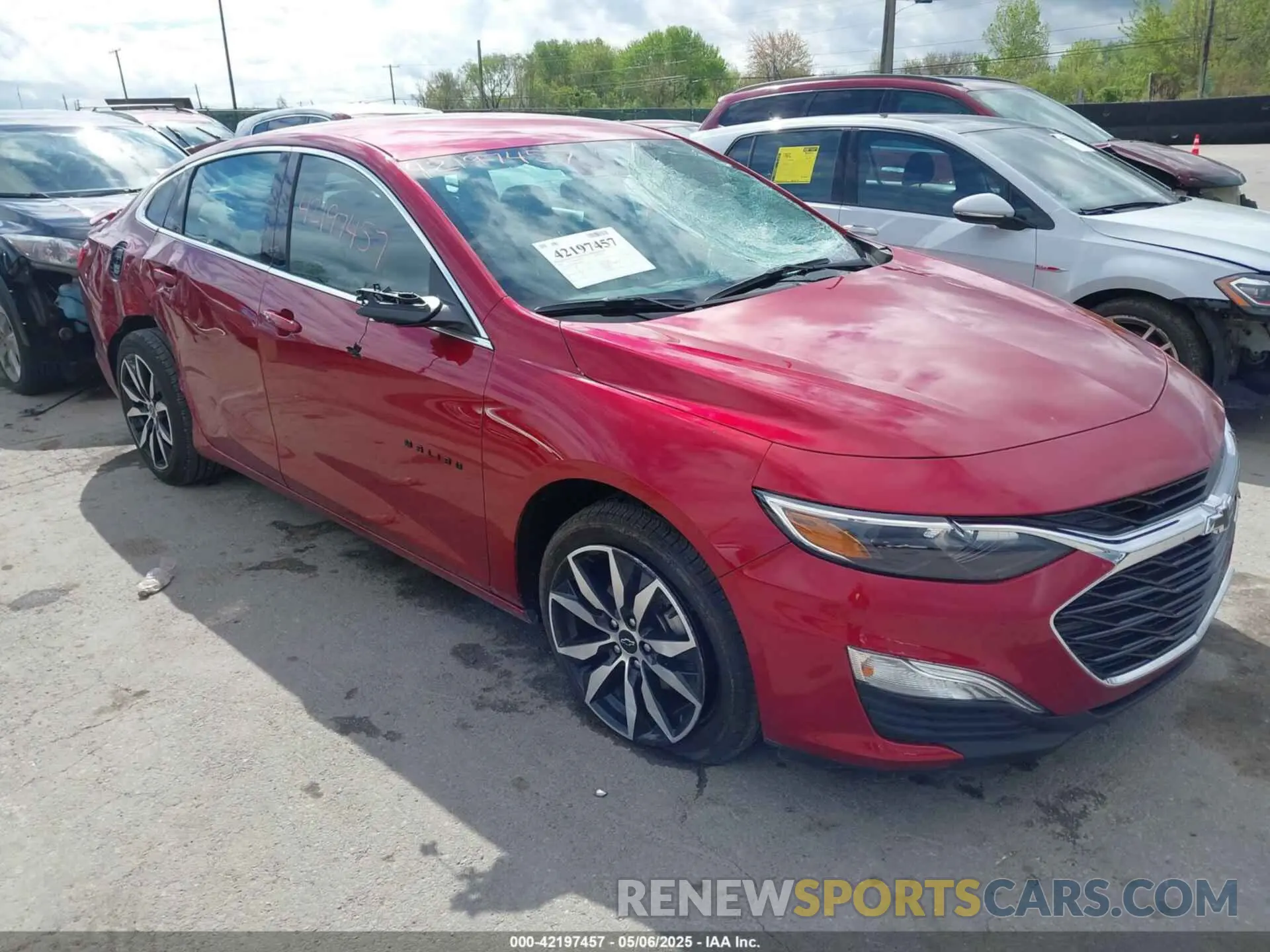 1 Photograph of a damaged car 1G1ZG5ST2SF150806 CHEVROLET MALIBU 2025