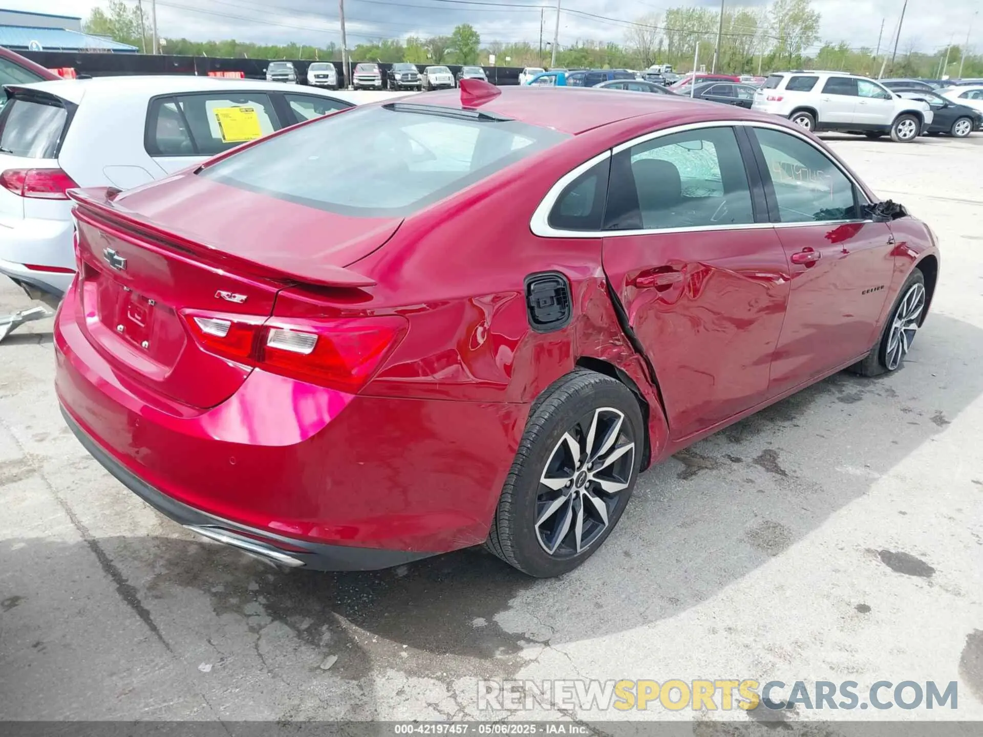 4 Photograph of a damaged car 1G1ZG5ST2SF150806 CHEVROLET MALIBU 2025