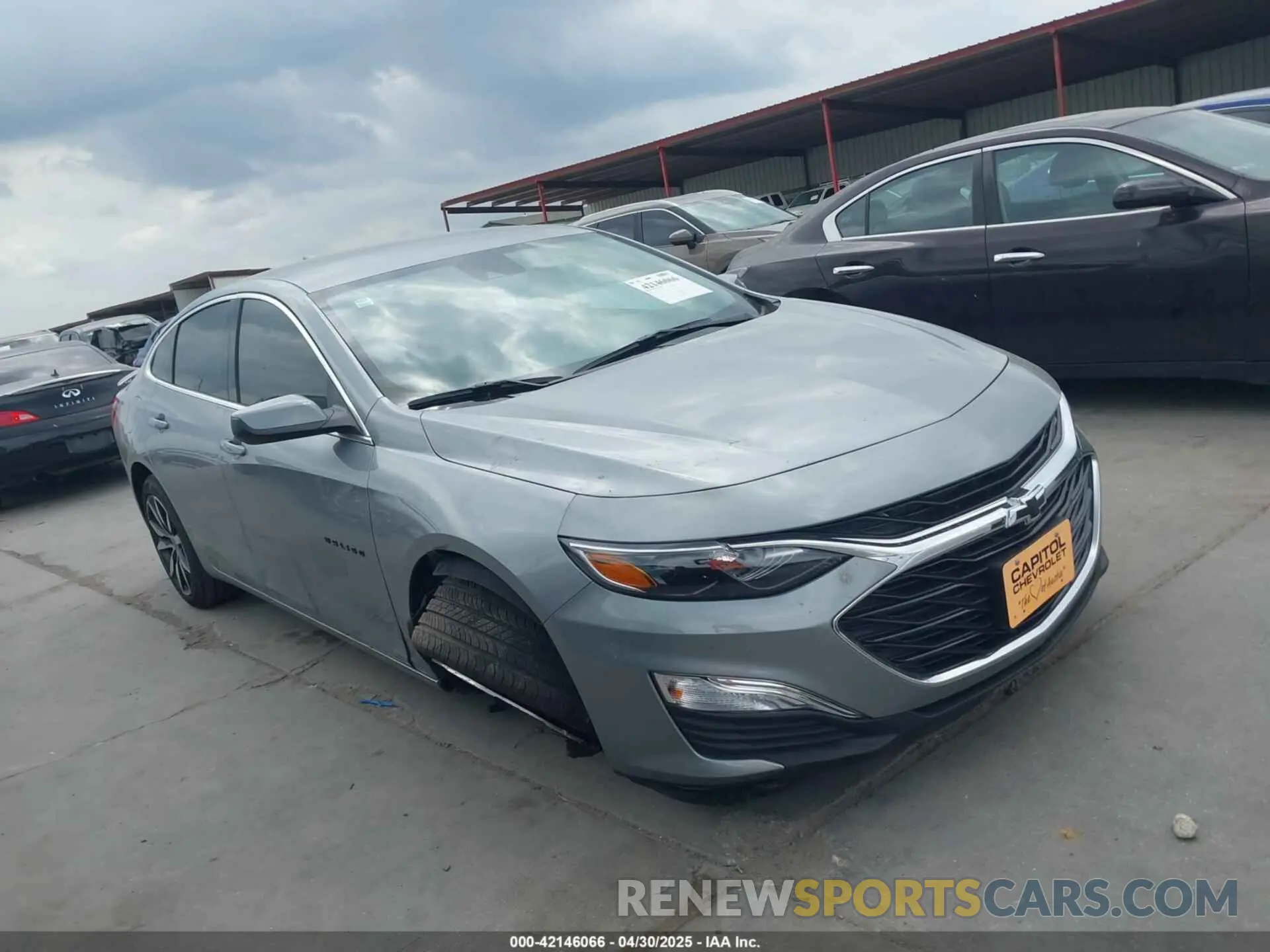 1 Photograph of a damaged car 1G1ZG5ST4SF152590 CHEVROLET MALIBU 2025