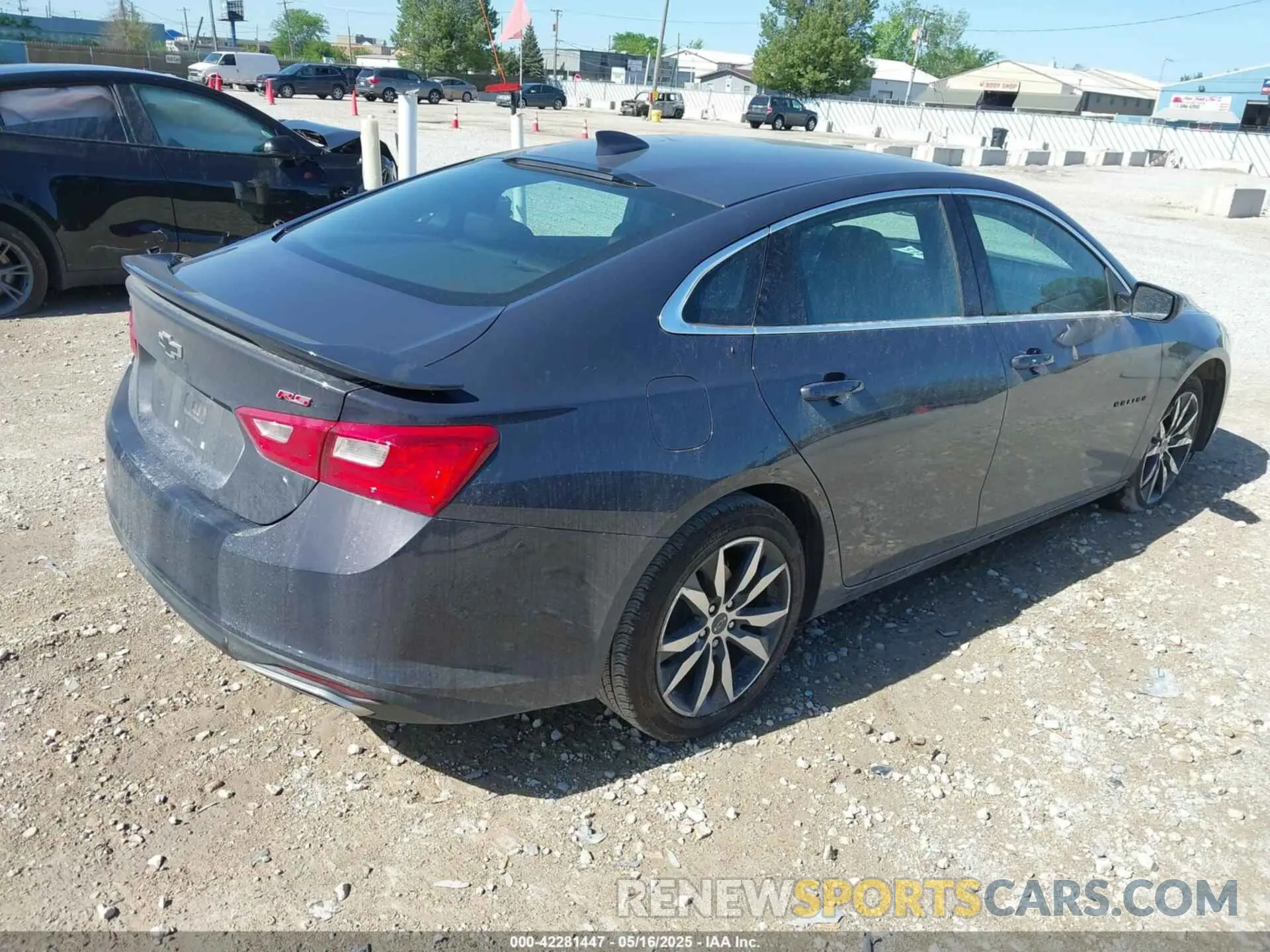4 Фотография поврежденного автомобиля 1G1ZG5ST5SF116293 CHEVROLET MALIBU 2025