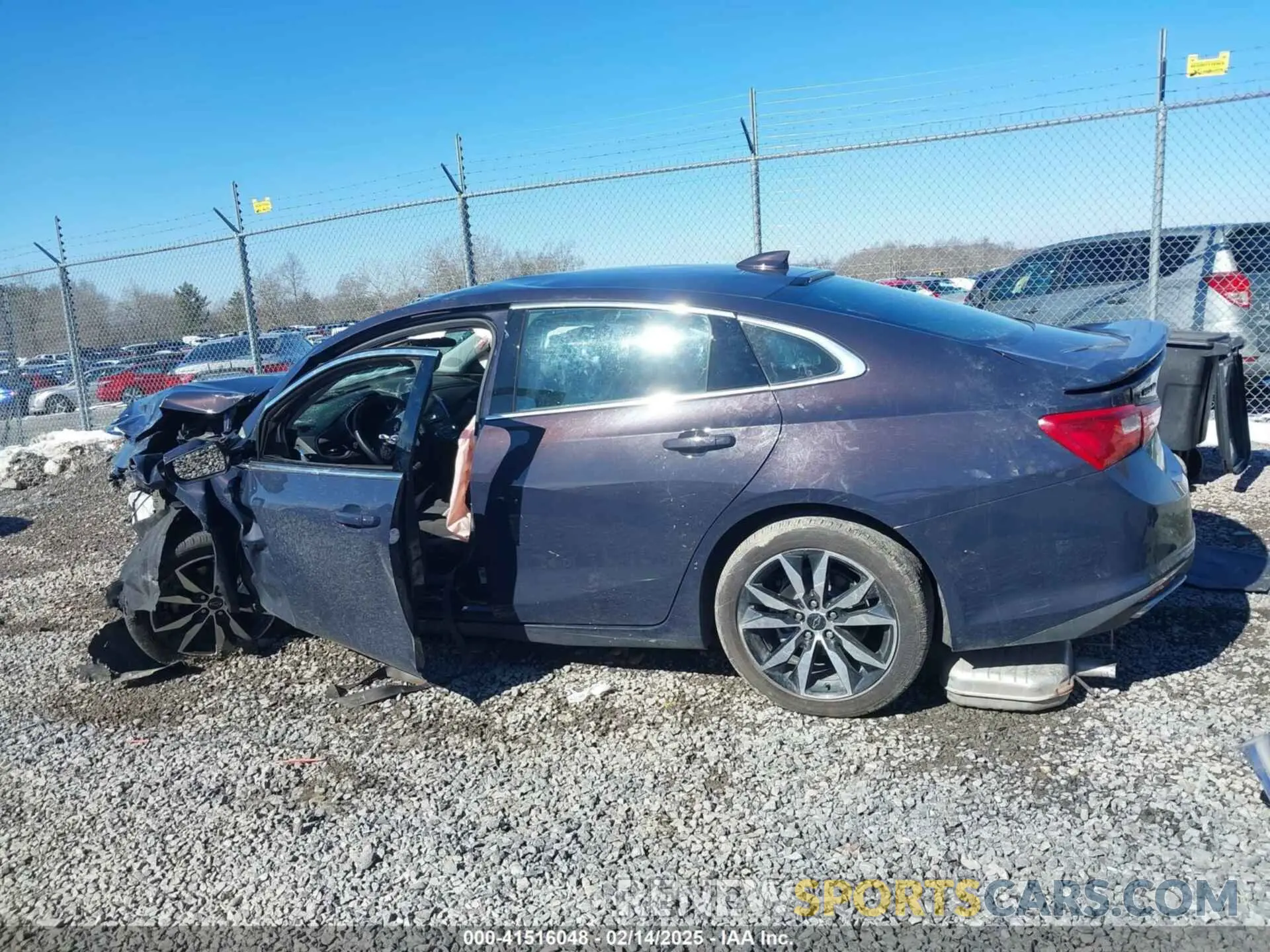 14 Photograph of a damaged car 1G1ZG5ST7SF117073 CHEVROLET MALIBU 2025