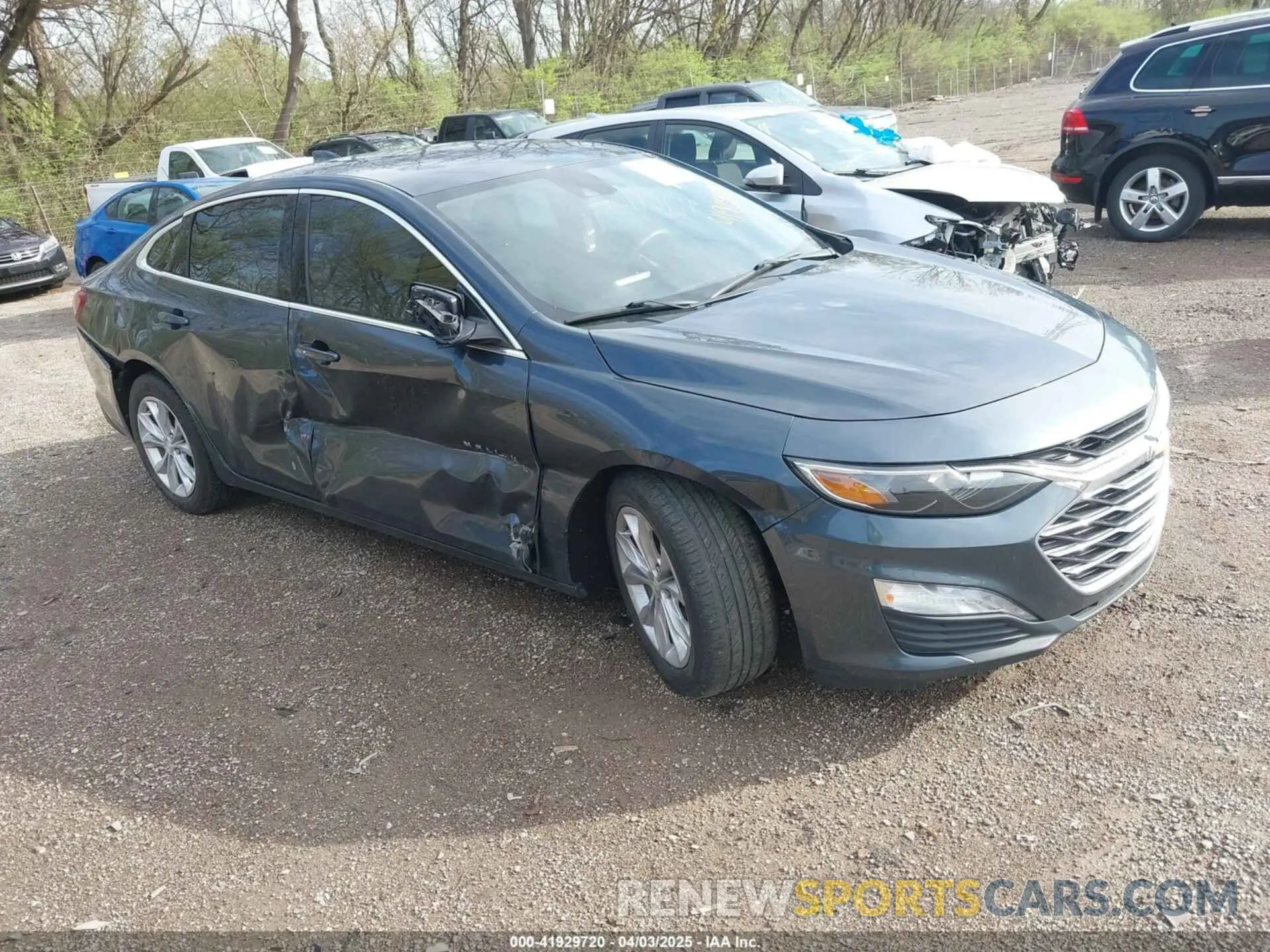 1 Photograph of a damaged car 1G1ZF5SU9KF145744 CHEVROLET MALIBU HYBRID 2019