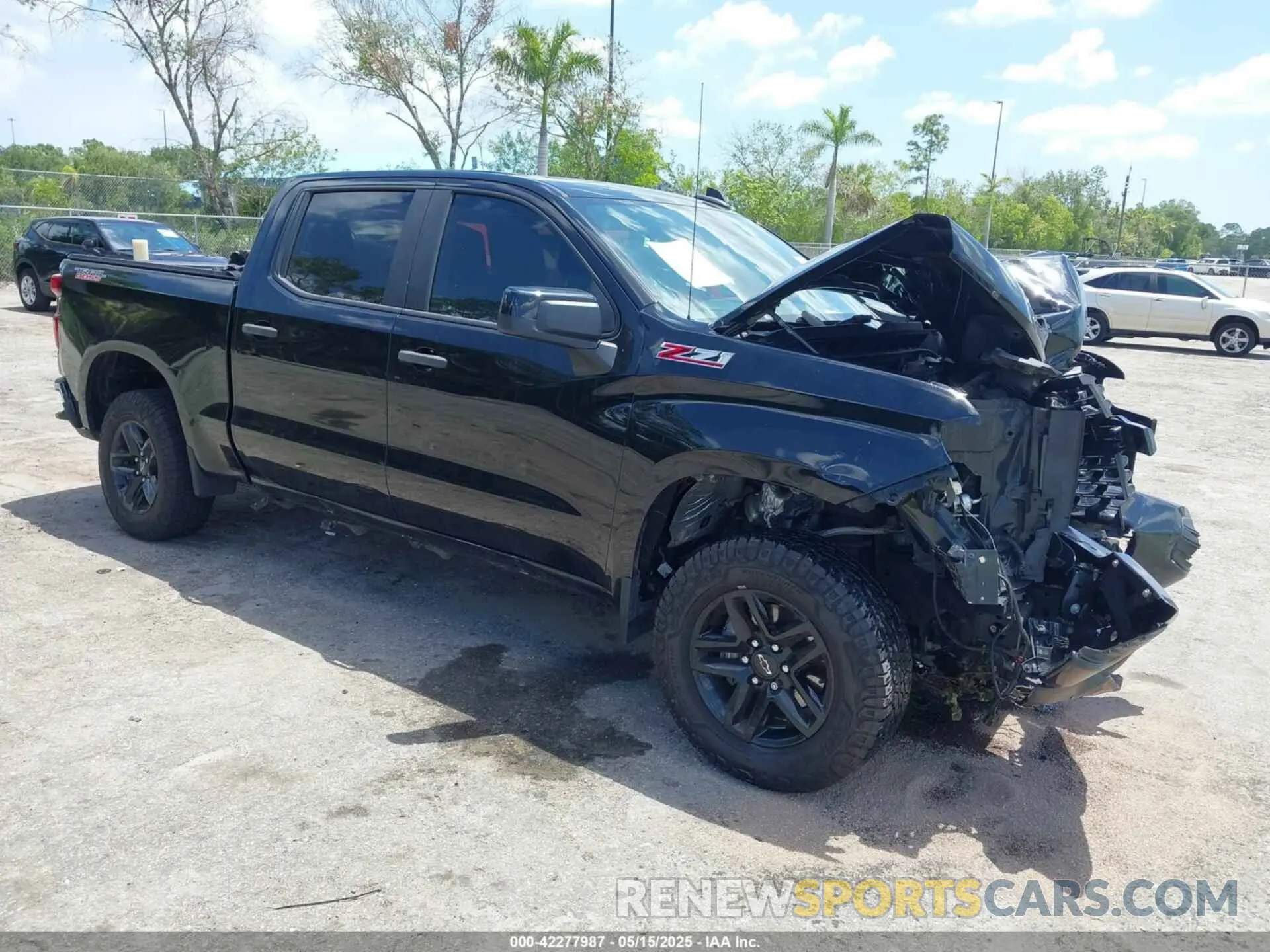 1 Фотография поврежденного автомобиля 1GCPYCEF0KZ386617 CHEVROLET SILVERADO 1500 2019
