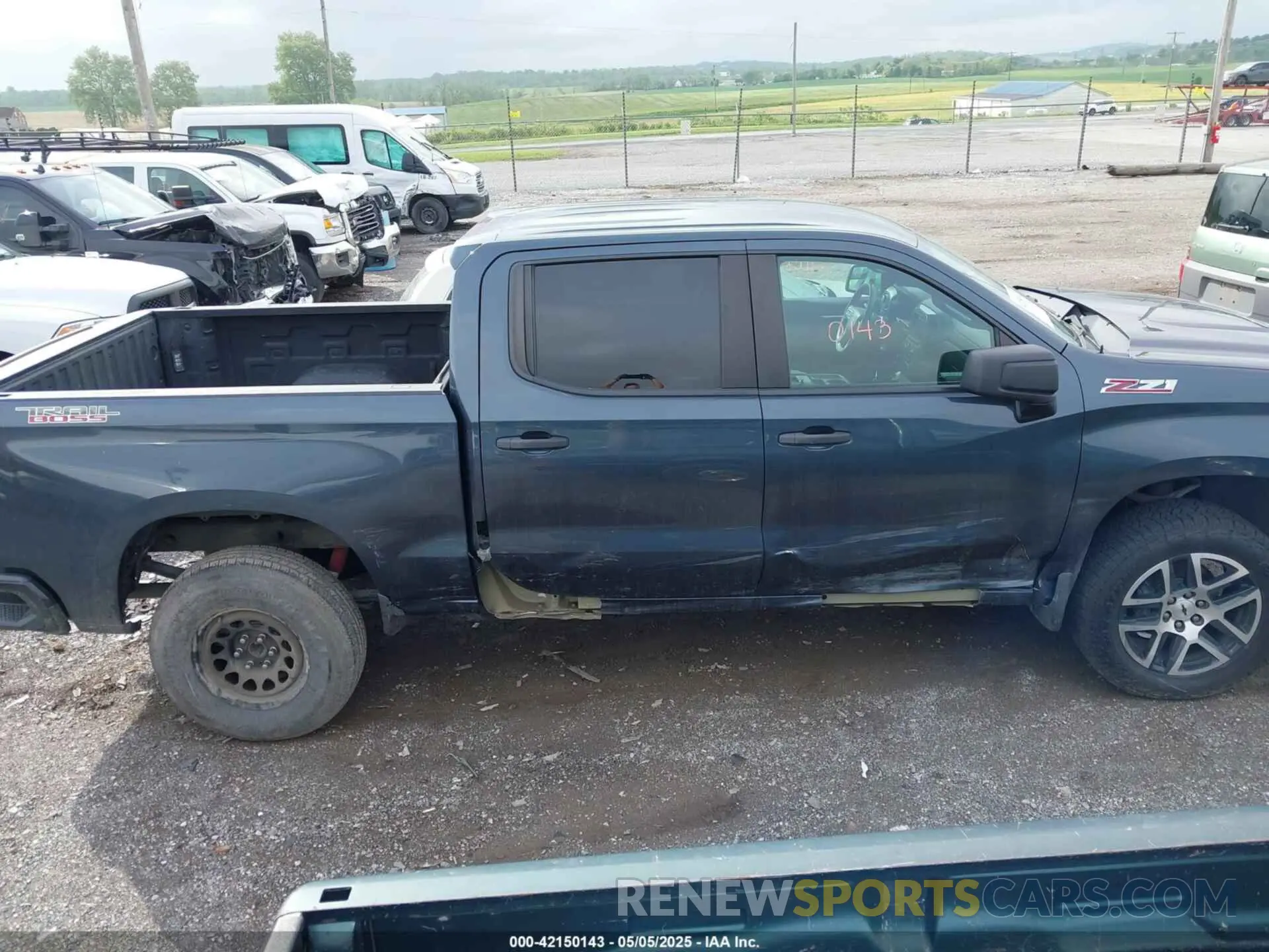 13 Photograph of a damaged car 1GCPYCEF7KZ373217 CHEVROLET SILVERADO 1500 2019