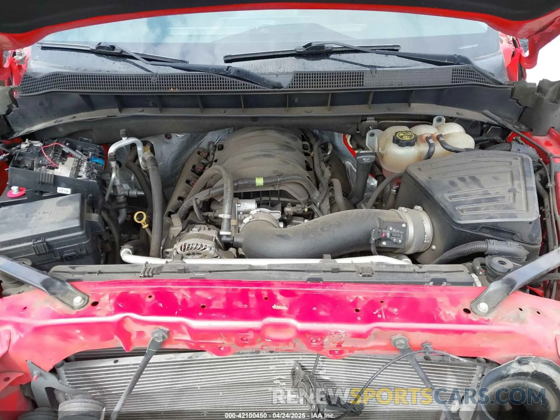 10 Фотография поврежденного автомобиля 1GCPYFED0KZ256367 CHEVROLET SILVERADO 1500 2019