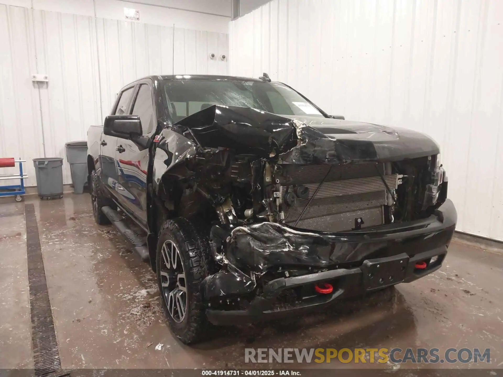 6 Photograph of a damaged car 1GCPYFED8KZ377552 CHEVROLET SILVERADO 1500 2019