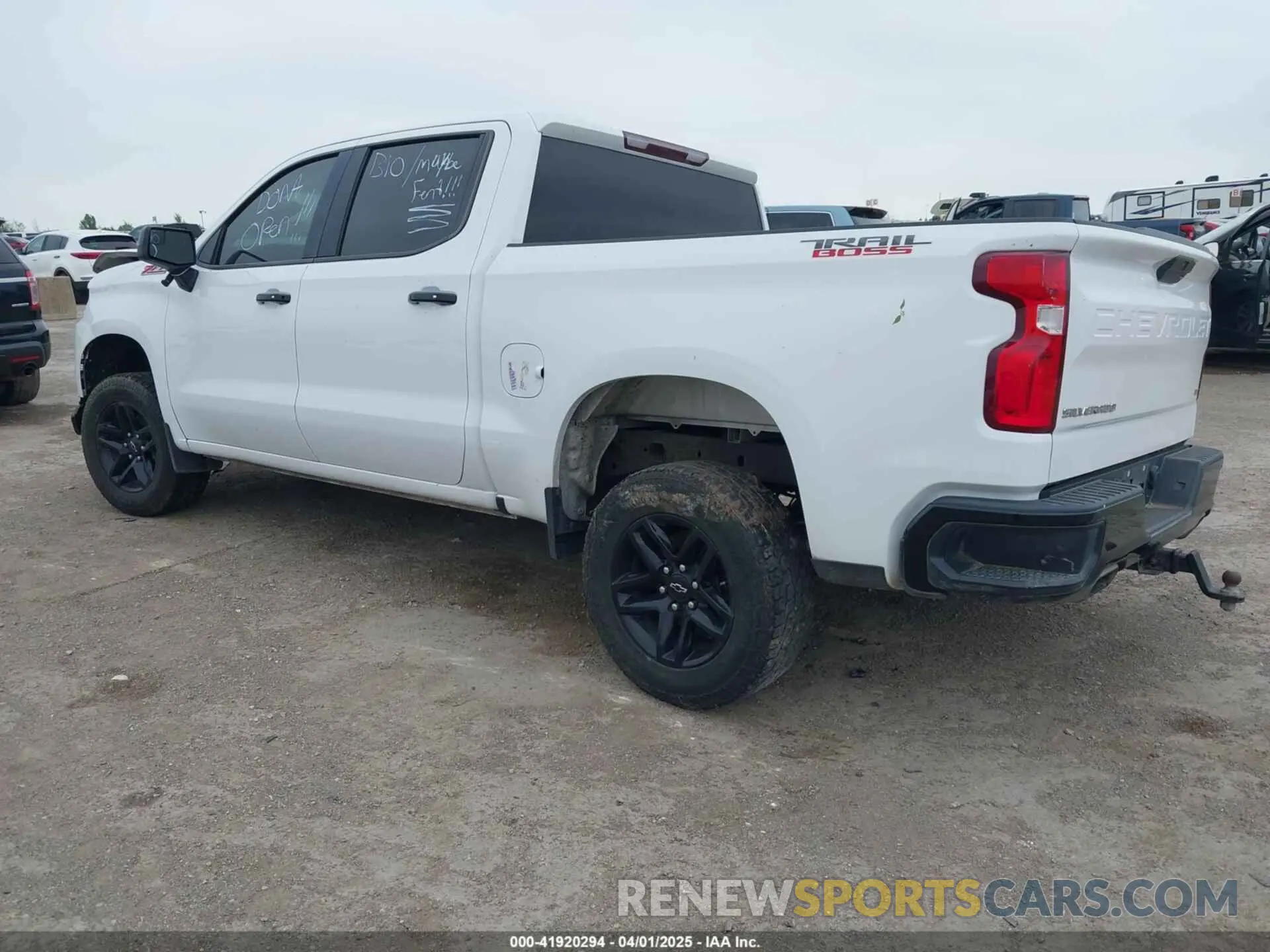 3 Photograph of a damaged car 1GCPYFEDXKZ371347 CHEVROLET SILVERADO 1500 2019