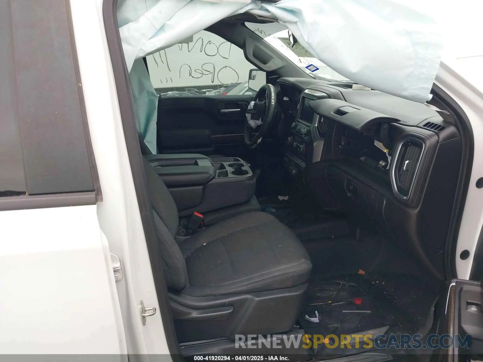 5 Photograph of a damaged car 1GCPYFEDXKZ371347 CHEVROLET SILVERADO 1500 2019