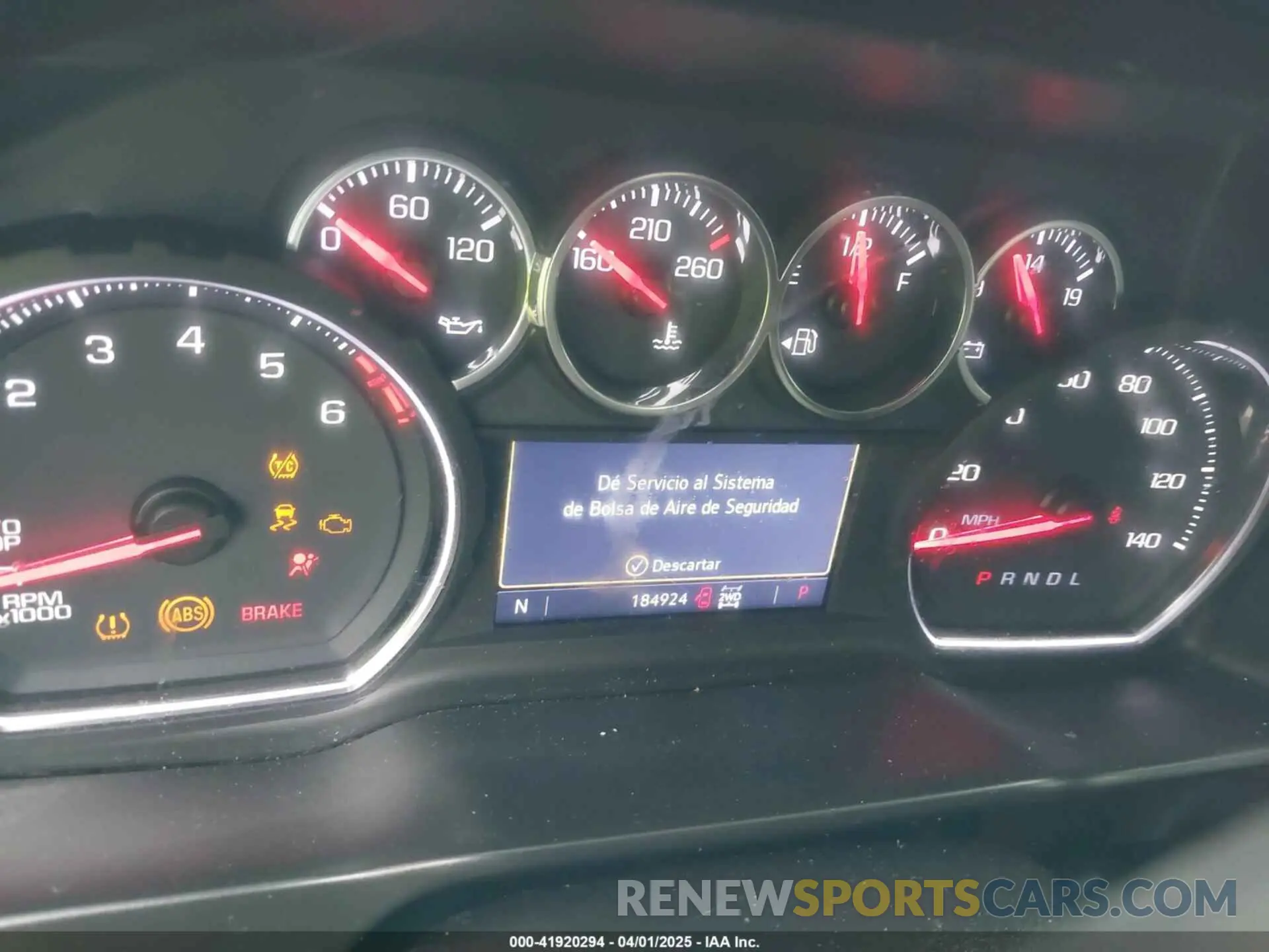 7 Photograph of a damaged car 1GCPYFEDXKZ371347 CHEVROLET SILVERADO 1500 2019
