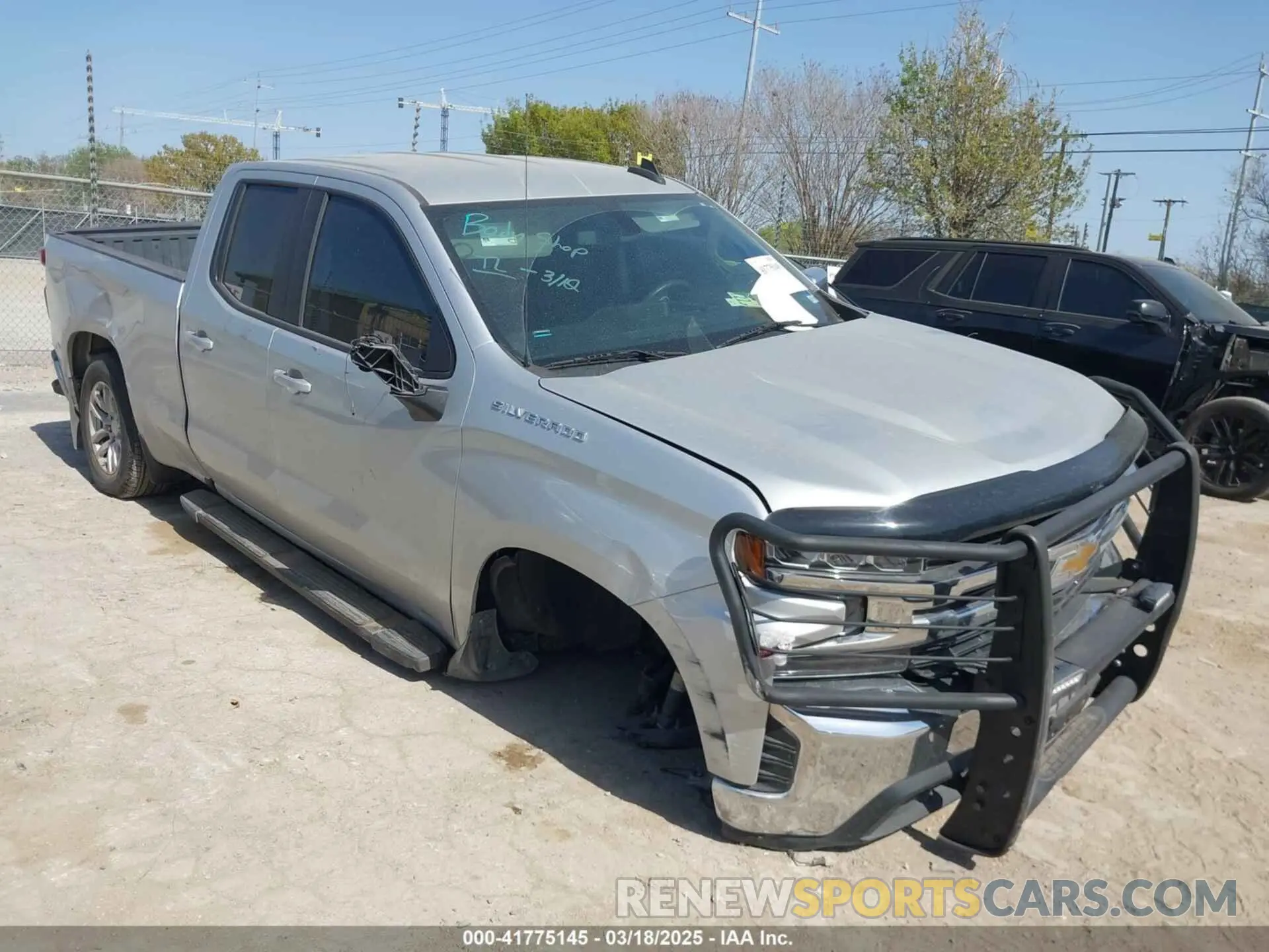 1 Photograph of a damaged car 1GCRWCED2KZ322849 CHEVROLET SILVERADO 1500 2019