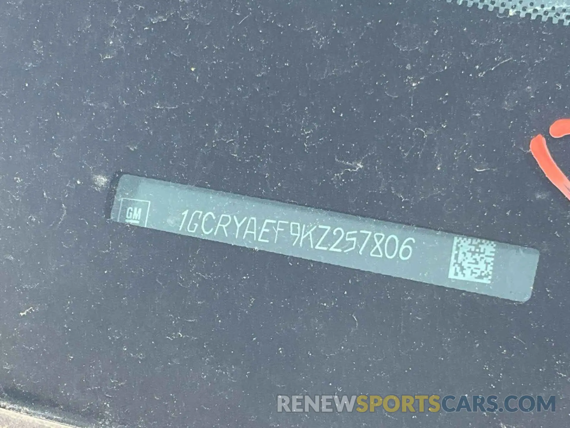 2 Photograph of a damaged car 1GCRYAEF9KZ257806 CHEVROLET SILVERADO 1500 2019