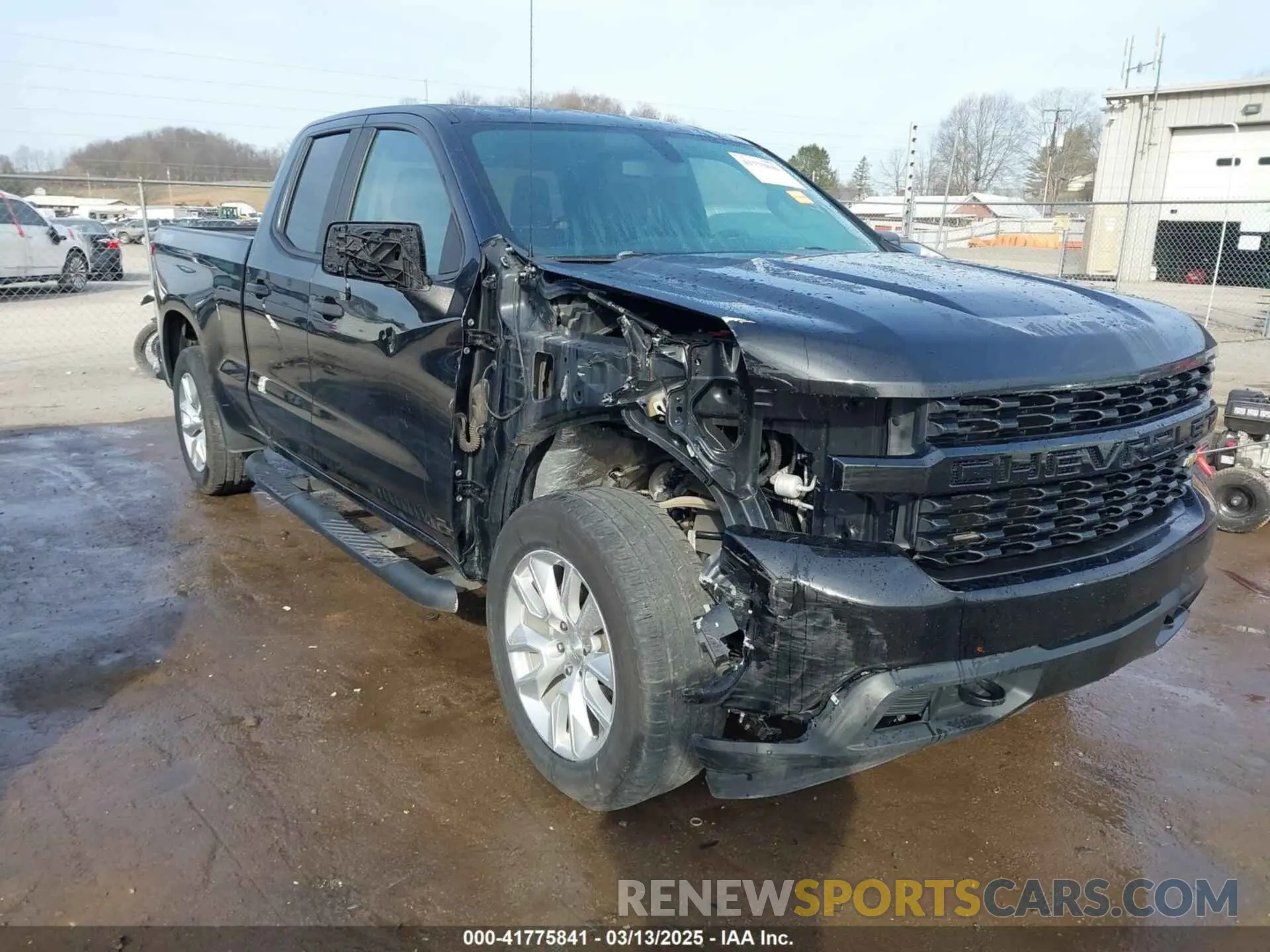 1 Photograph of a damaged car 1GCRYBEH0KZ410922 CHEVROLET SILVERADO 1500 2019