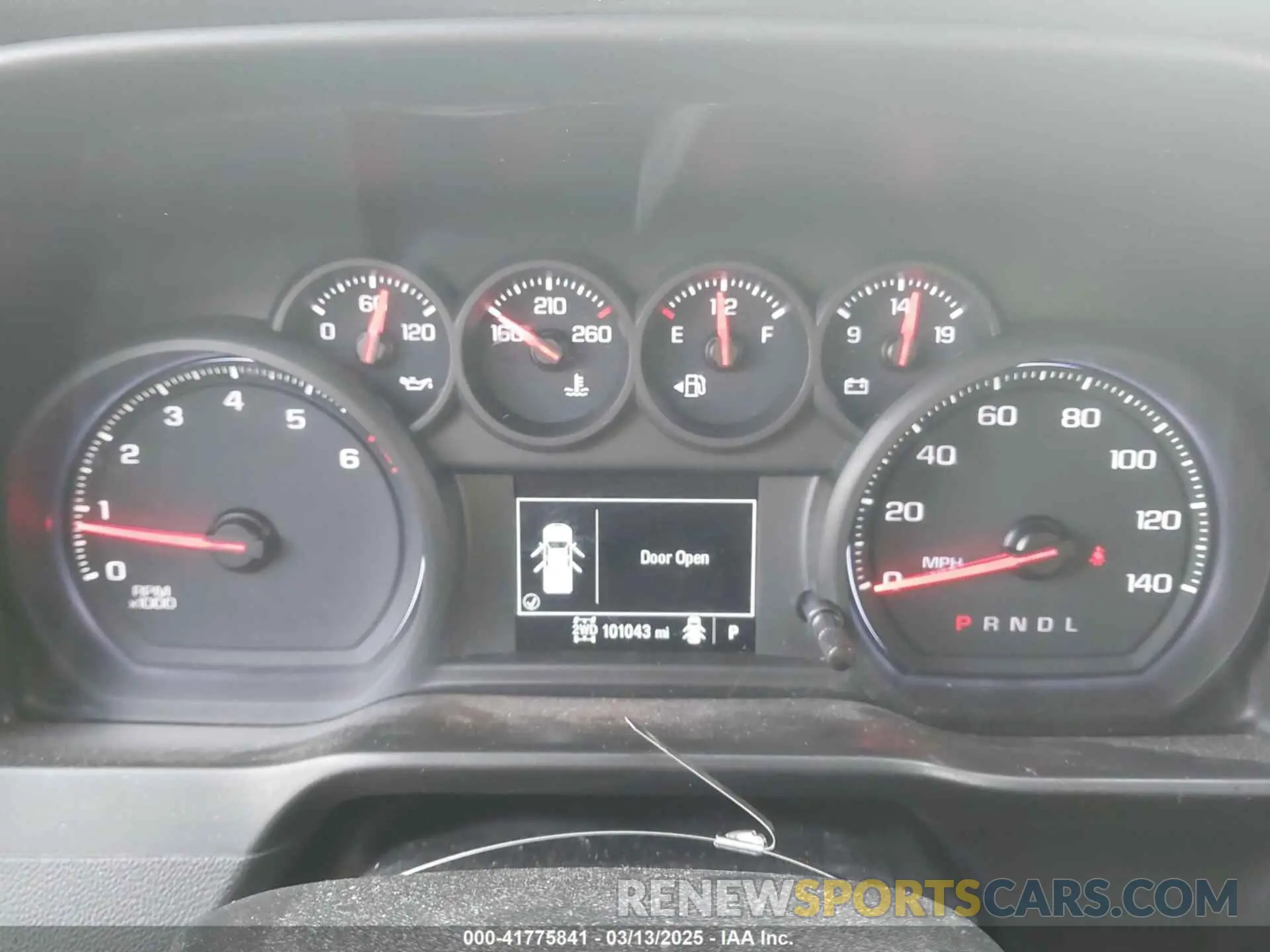 7 Photograph of a damaged car 1GCRYBEH0KZ410922 CHEVROLET SILVERADO 1500 2019