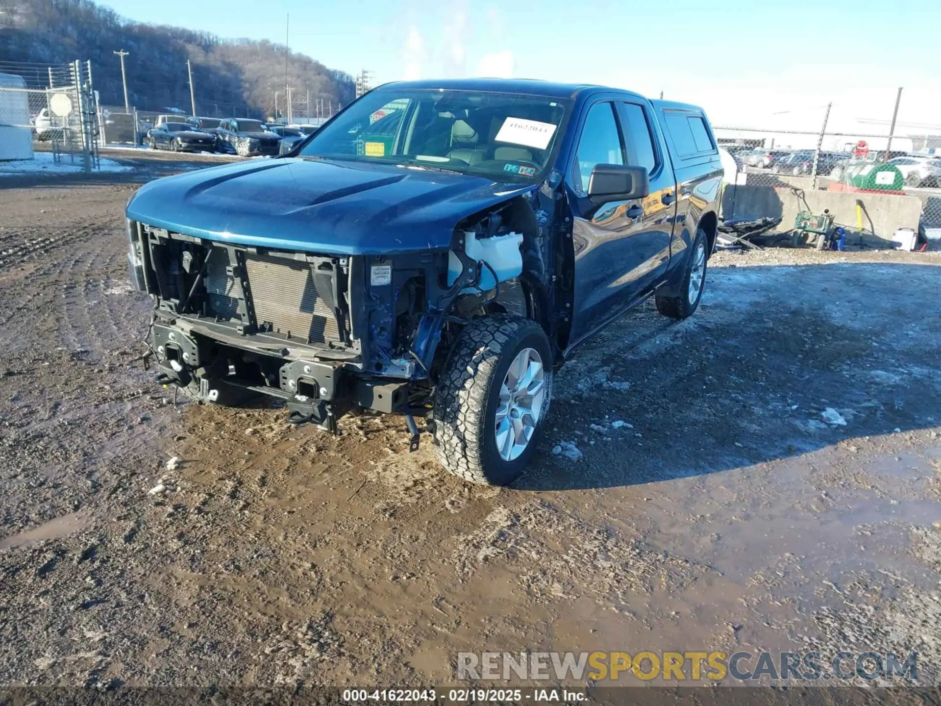 2 Photograph of a damaged car 1GCRYBEH4KZ345976 CHEVROLET SILVERADO 1500 2019