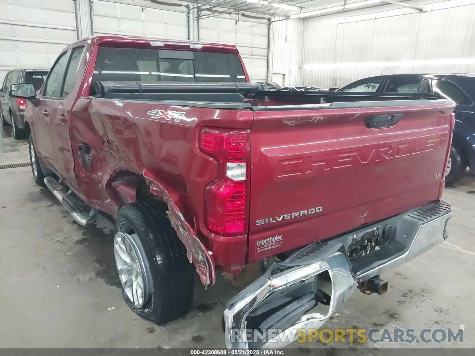 3 Фотография поврежденного автомобиля 1GCRYDED6KZ291993 CHEVROLET SILVERADO 1500 2019