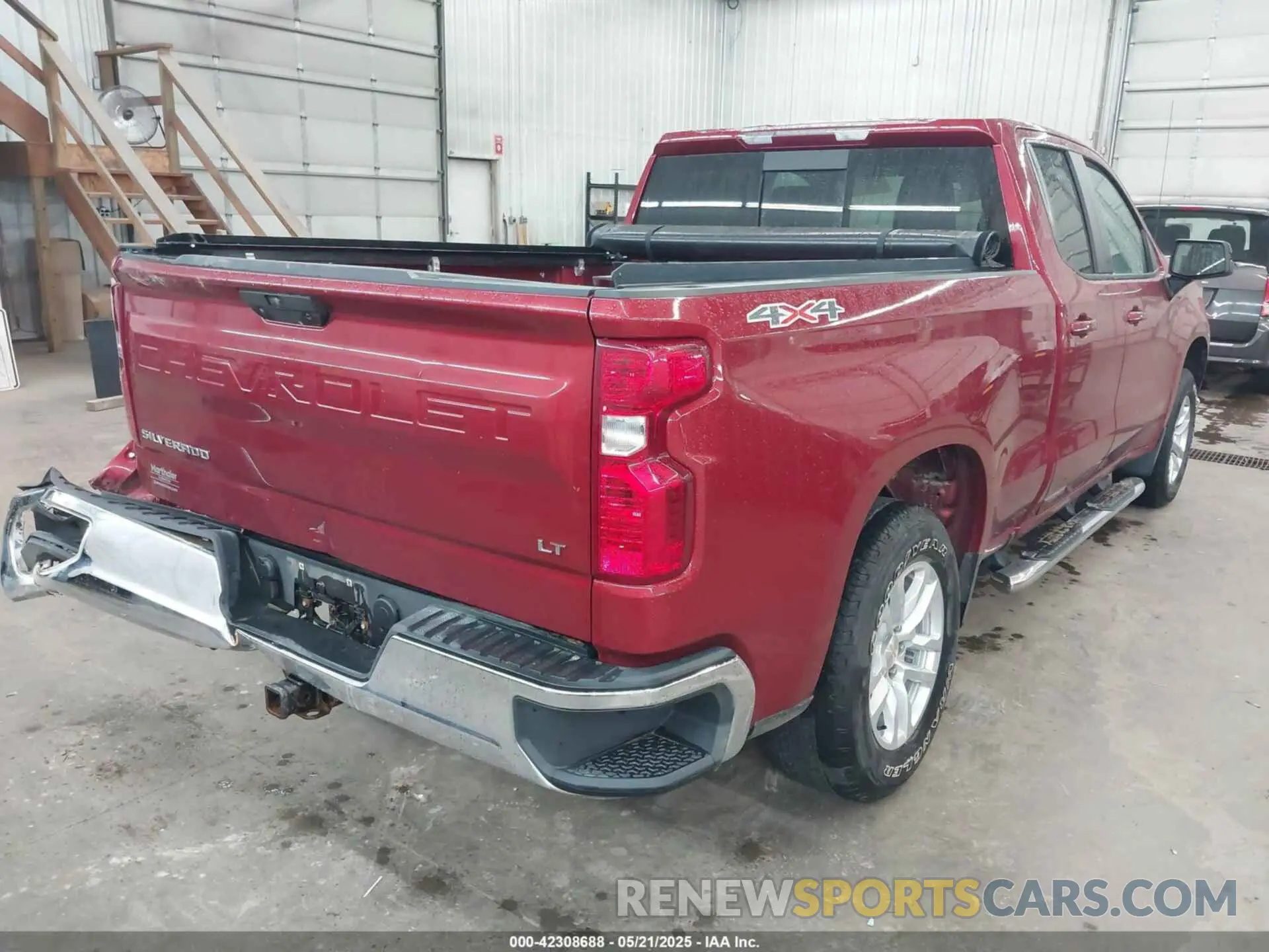 4 Фотография поврежденного автомобиля 1GCRYDED6KZ291993 CHEVROLET SILVERADO 1500 2019