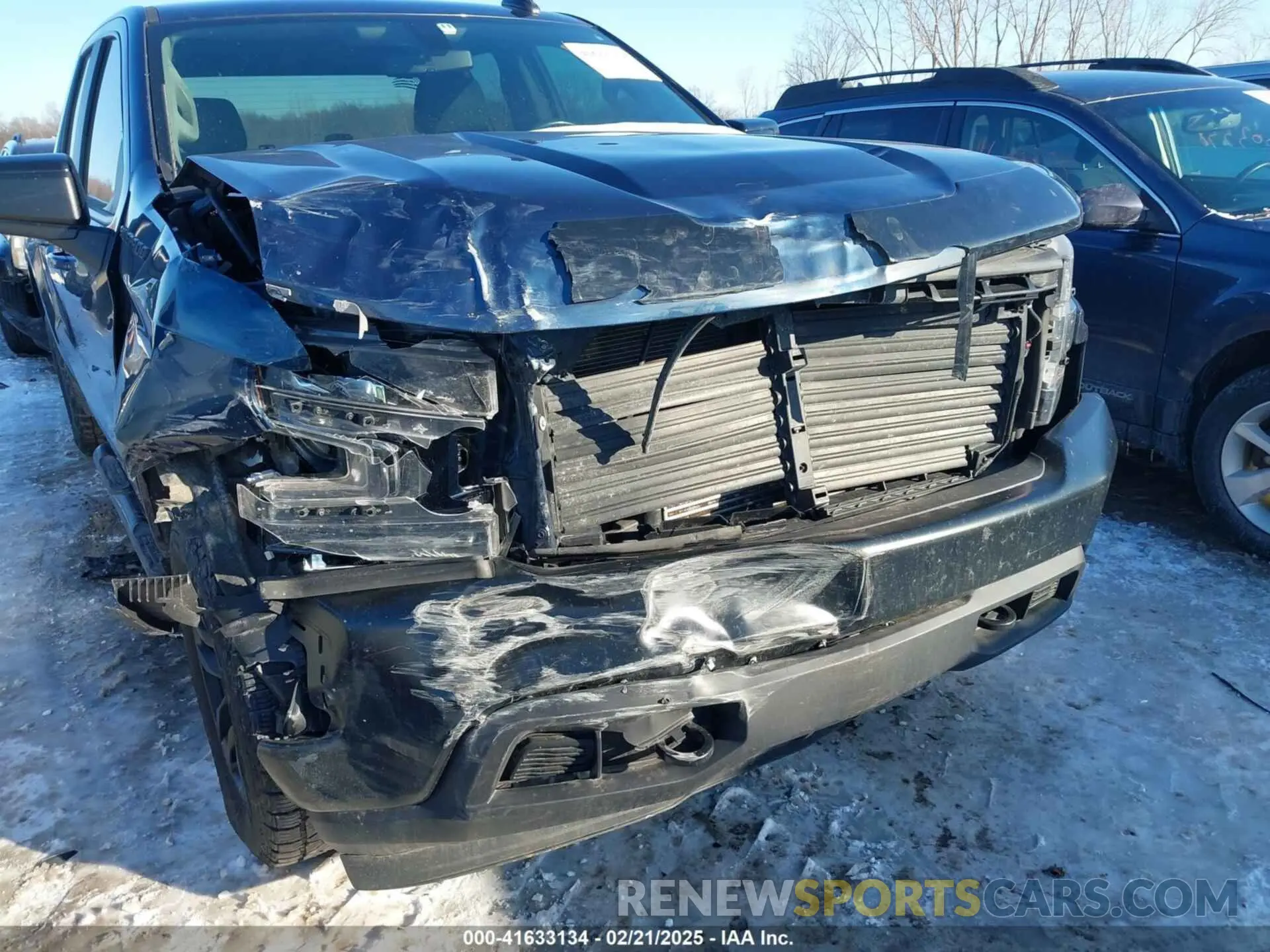 6 Photograph of a damaged car 1GCRYDEK3KZ313060 CHEVROLET SILVERADO 1500 2019