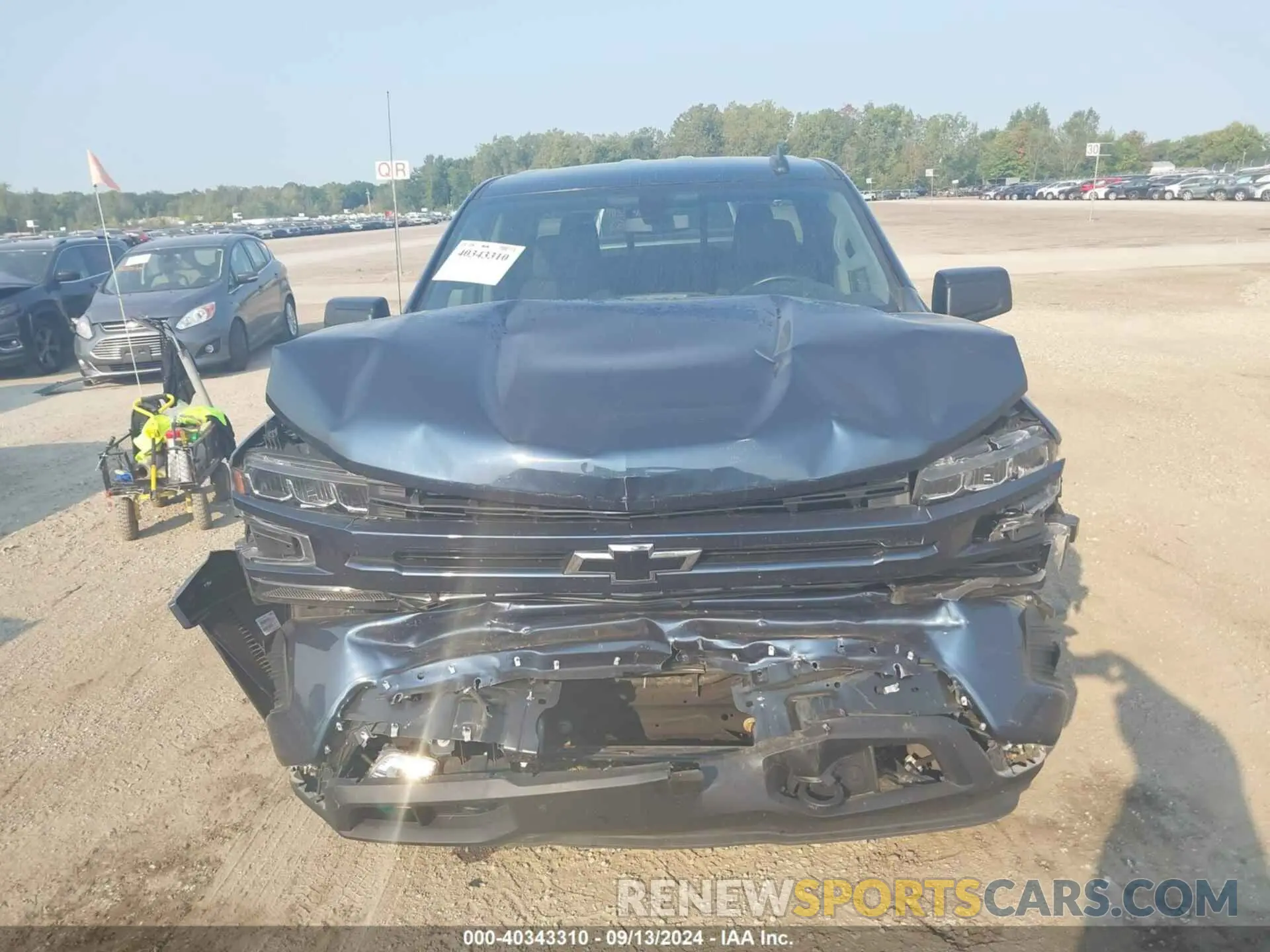 12 Фотография поврежденного автомобиля 1GCRYEED8KZ353738 CHEVROLET SILVERADO 1500 2019
