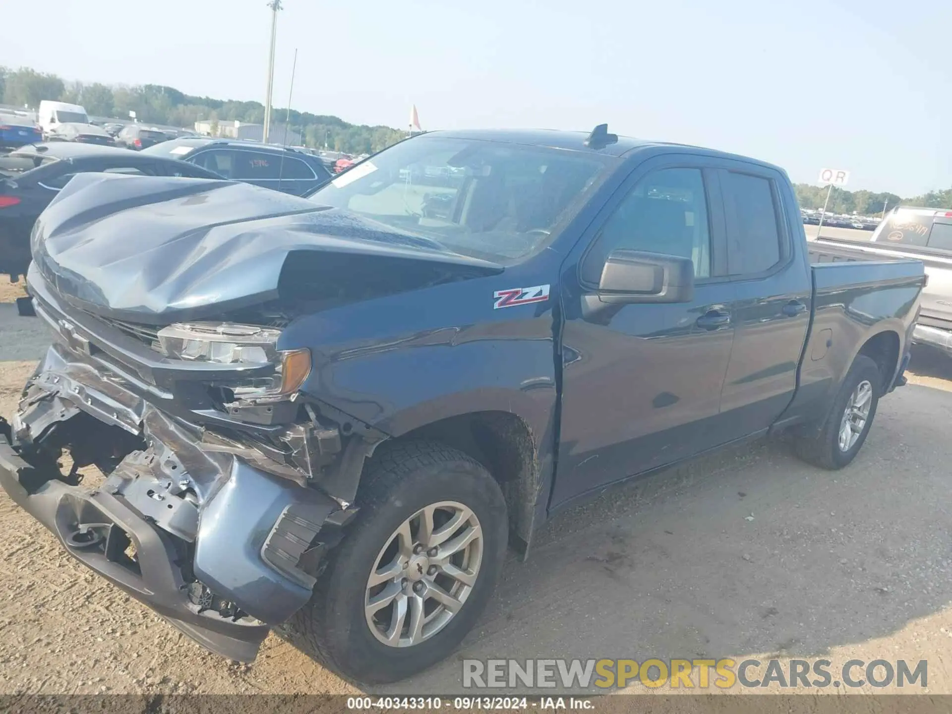 2 Фотография поврежденного автомобиля 1GCRYEED8KZ353738 CHEVROLET SILVERADO 1500 2019