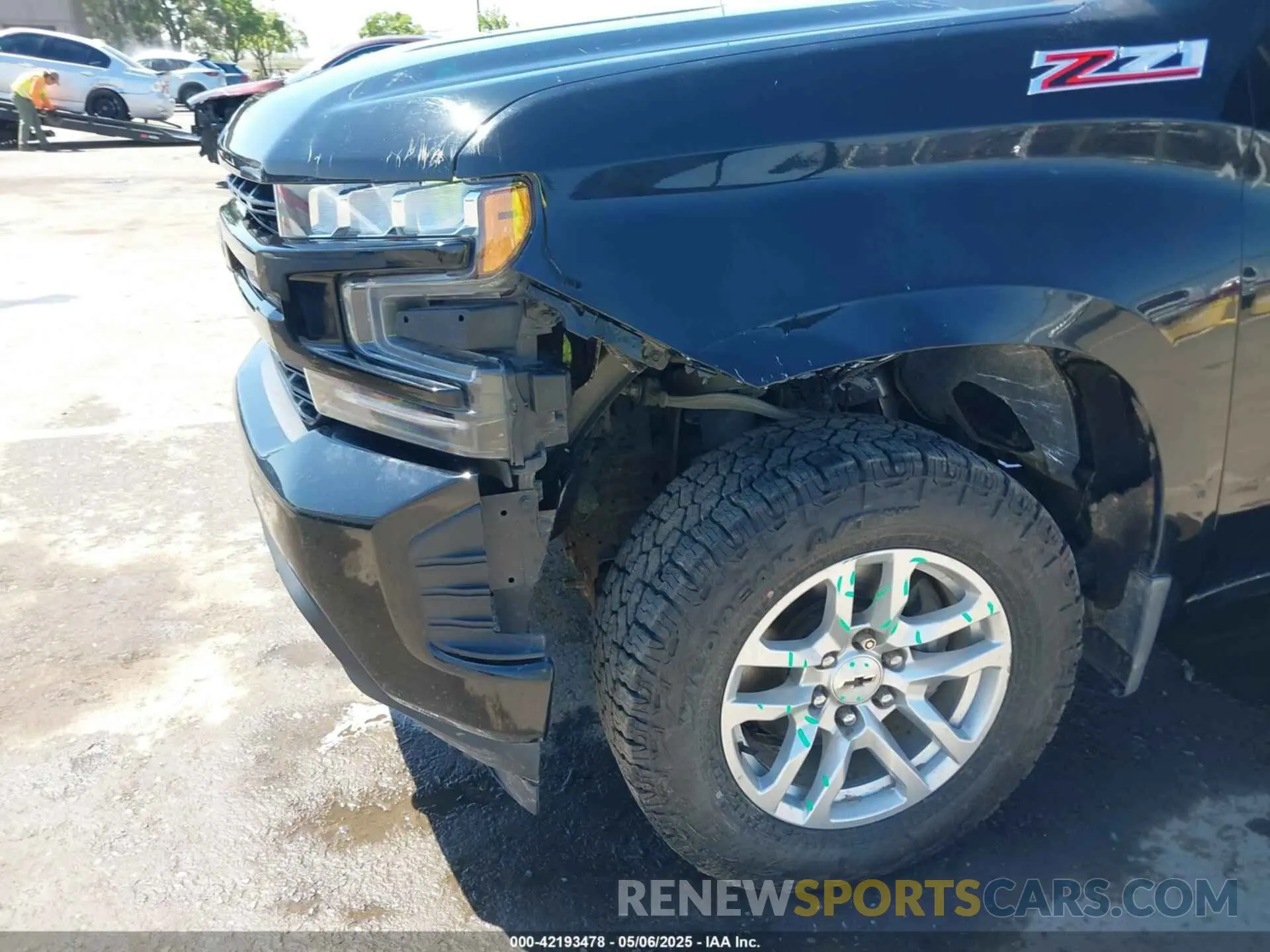 6 Фотография поврежденного автомобиля 1GCRYEED9KZ245189 CHEVROLET SILVERADO 1500 2019