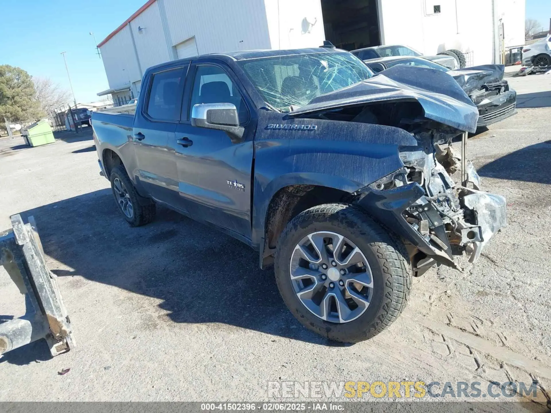 1 Photograph of a damaged car 1GCUWCED5KZ121294 CHEVROLET SILVERADO 1500 2019