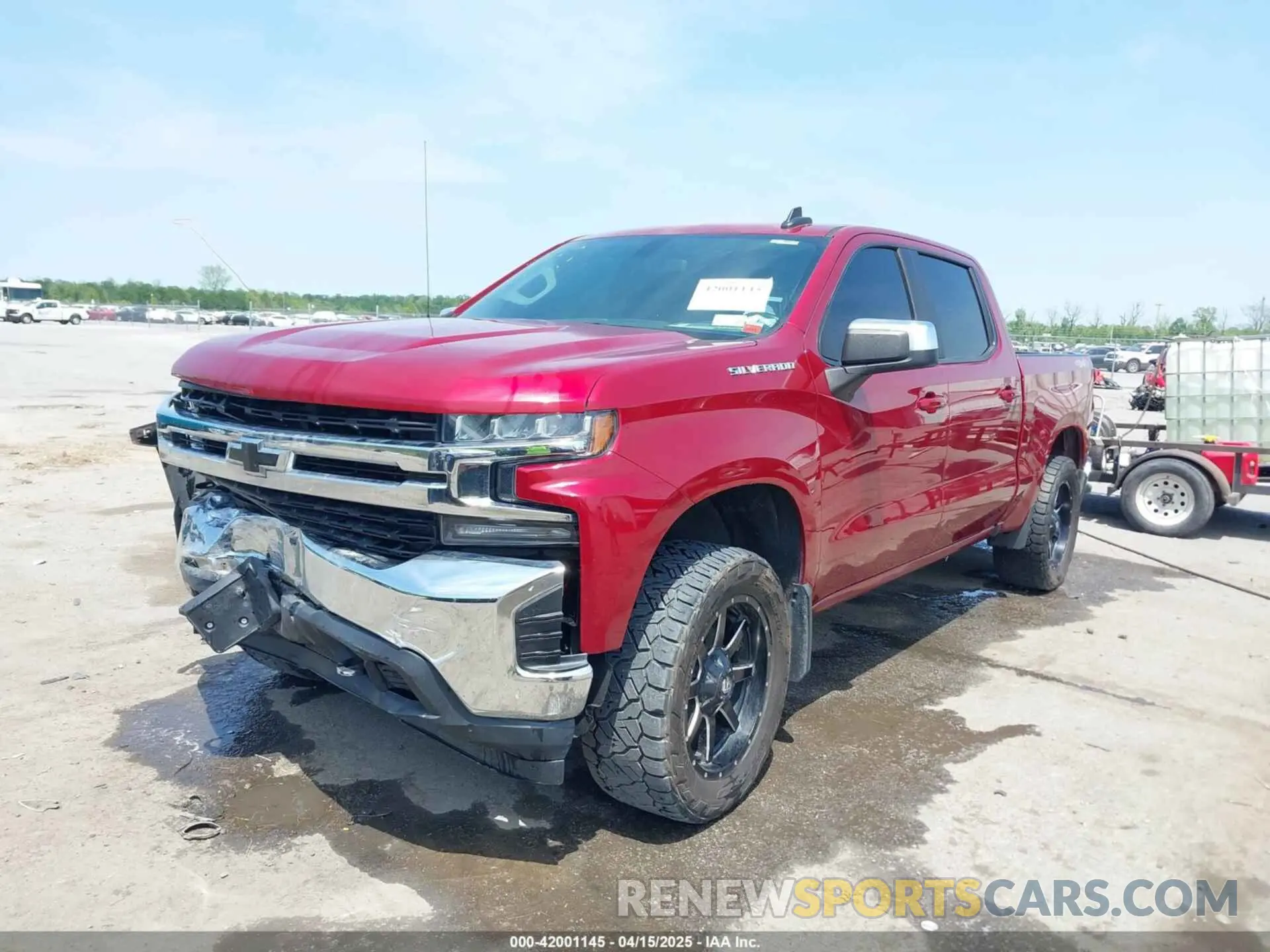 2 Фотография поврежденного автомобиля 1GCUYDED2KZ114061 CHEVROLET SILVERADO 1500 2019